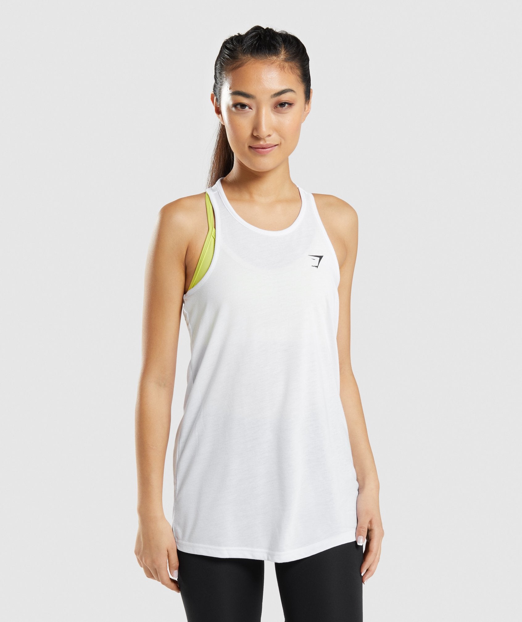 Training Oversized Vest in White - view 1
