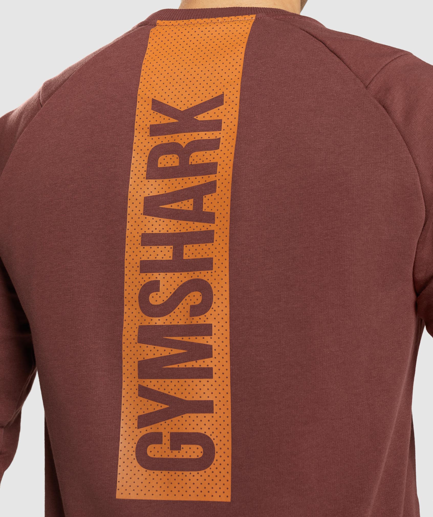 Gymshark Bold Crew - Cherry Brown