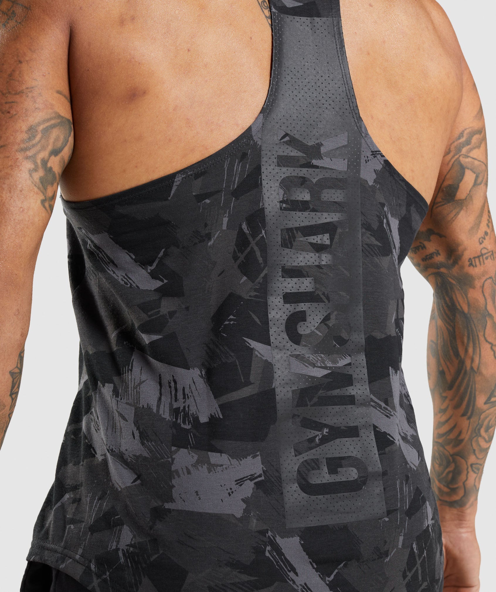 Gymshark Bold Stringer - Onyx Grey