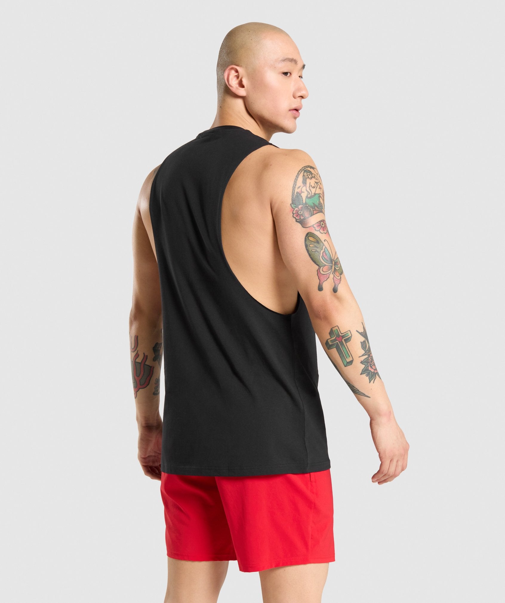 Gymshark Critical 2.0 Drop Arm Tank - Black