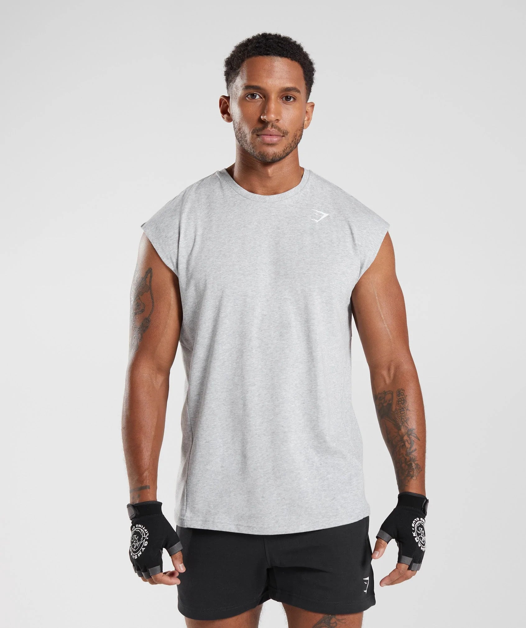 New 2014 fashion cotton gymshark sleeveless shirts tank top men Fitness  shirt mens singlet sport Bodybuilding Plus size gym vest - AliExpress