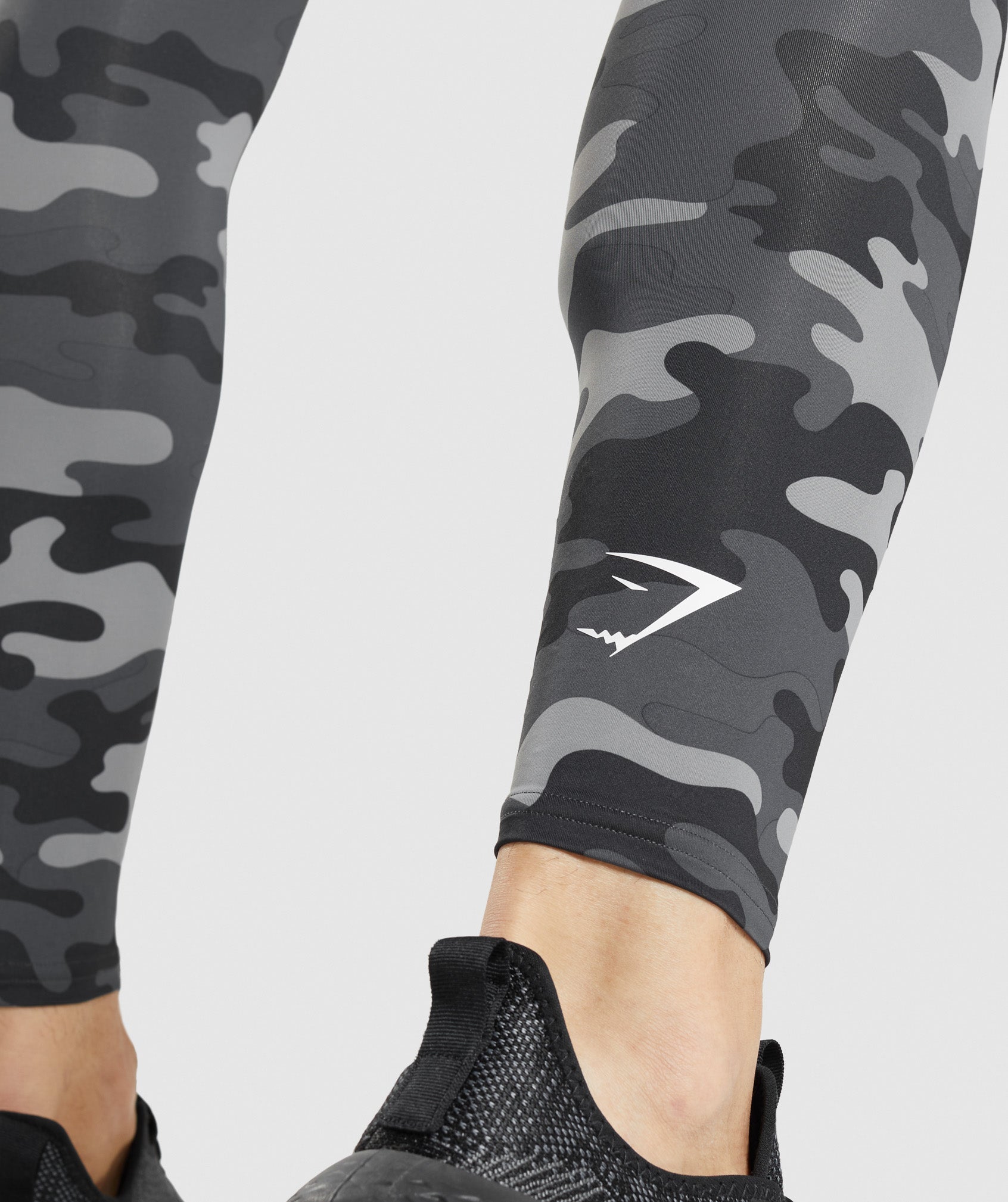 Gymshark Element Baselayer Leggings - Grey Print