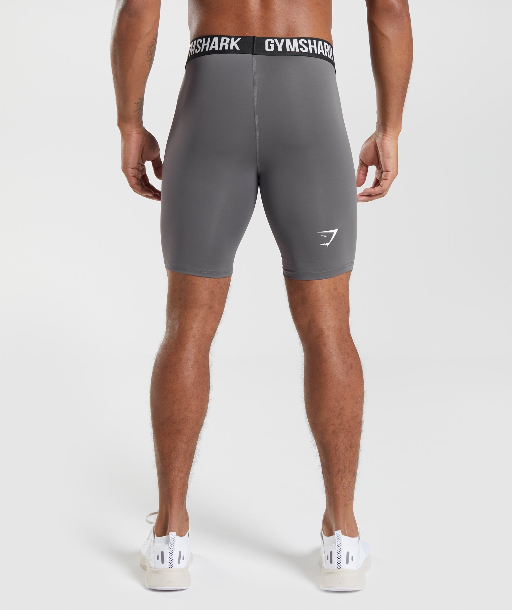 Element Baselayer Shorts in Silhouette Grey - view 2