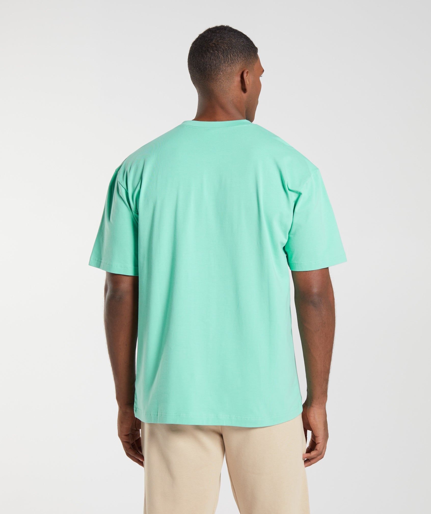 Essential Oversized T-Shirt in Oxidized Green