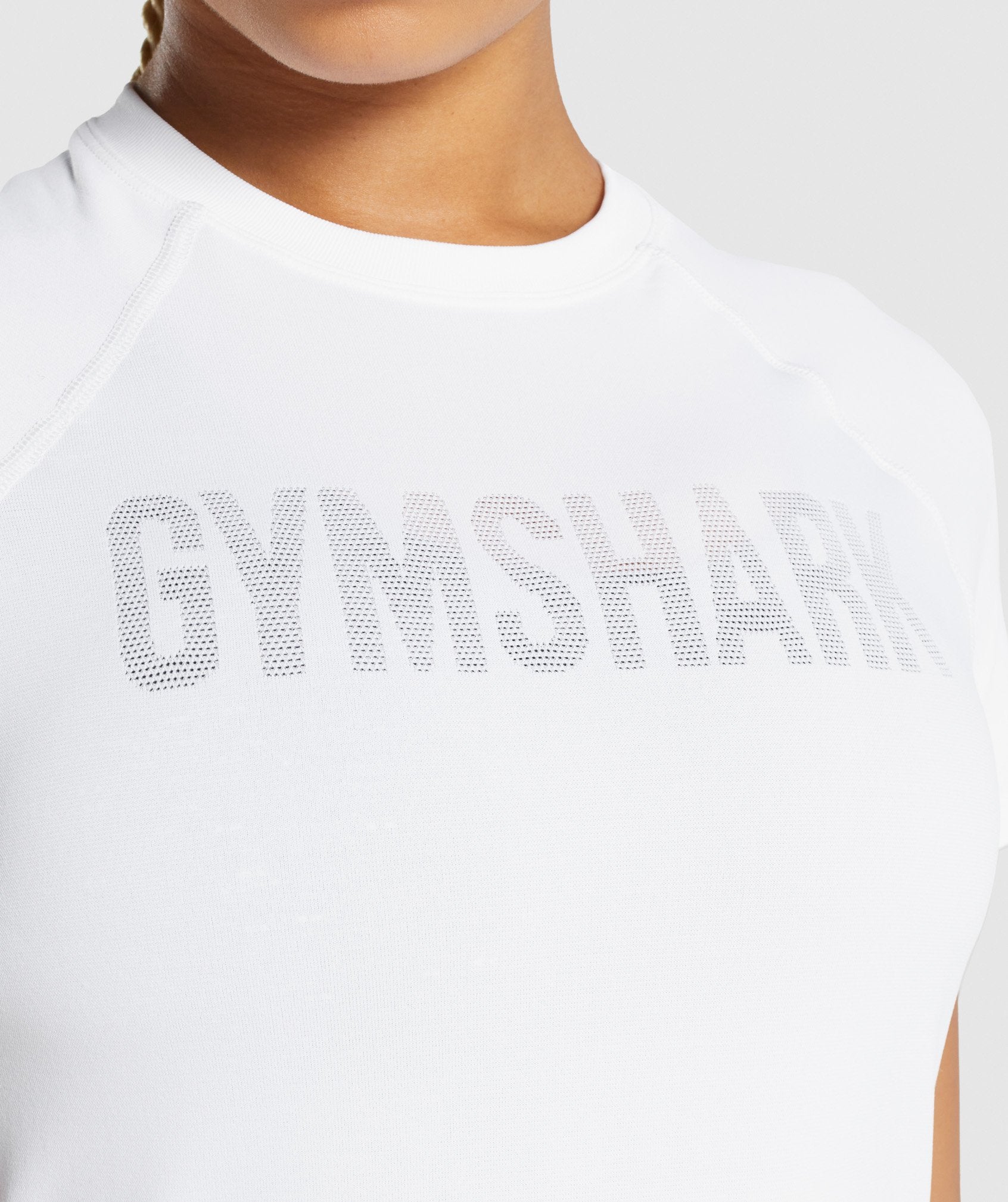 Gymshark Fit Seamless Loose T-Shirt - White