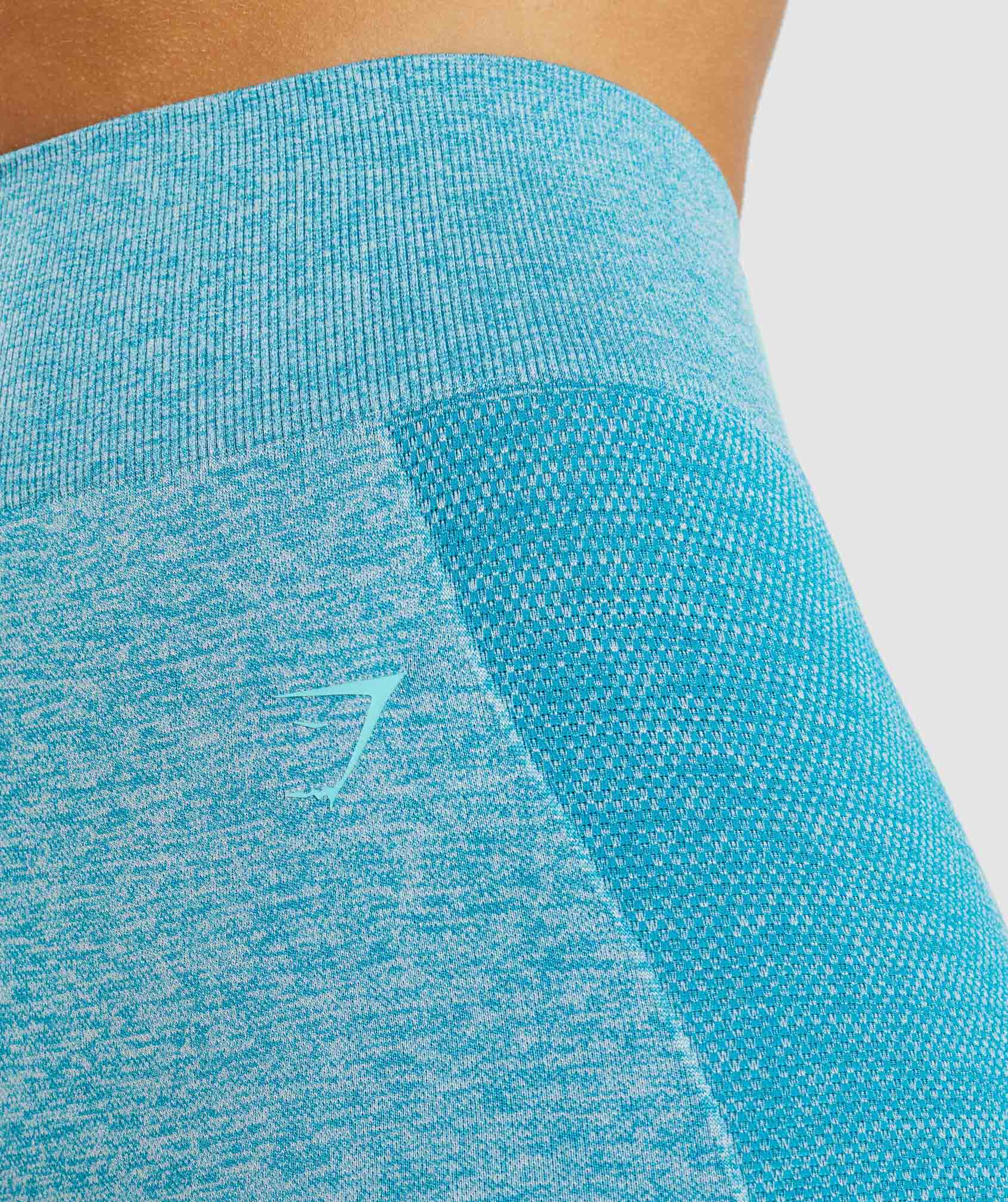 Flex Cycling Shorts in Atlas Blue Marl - view 6