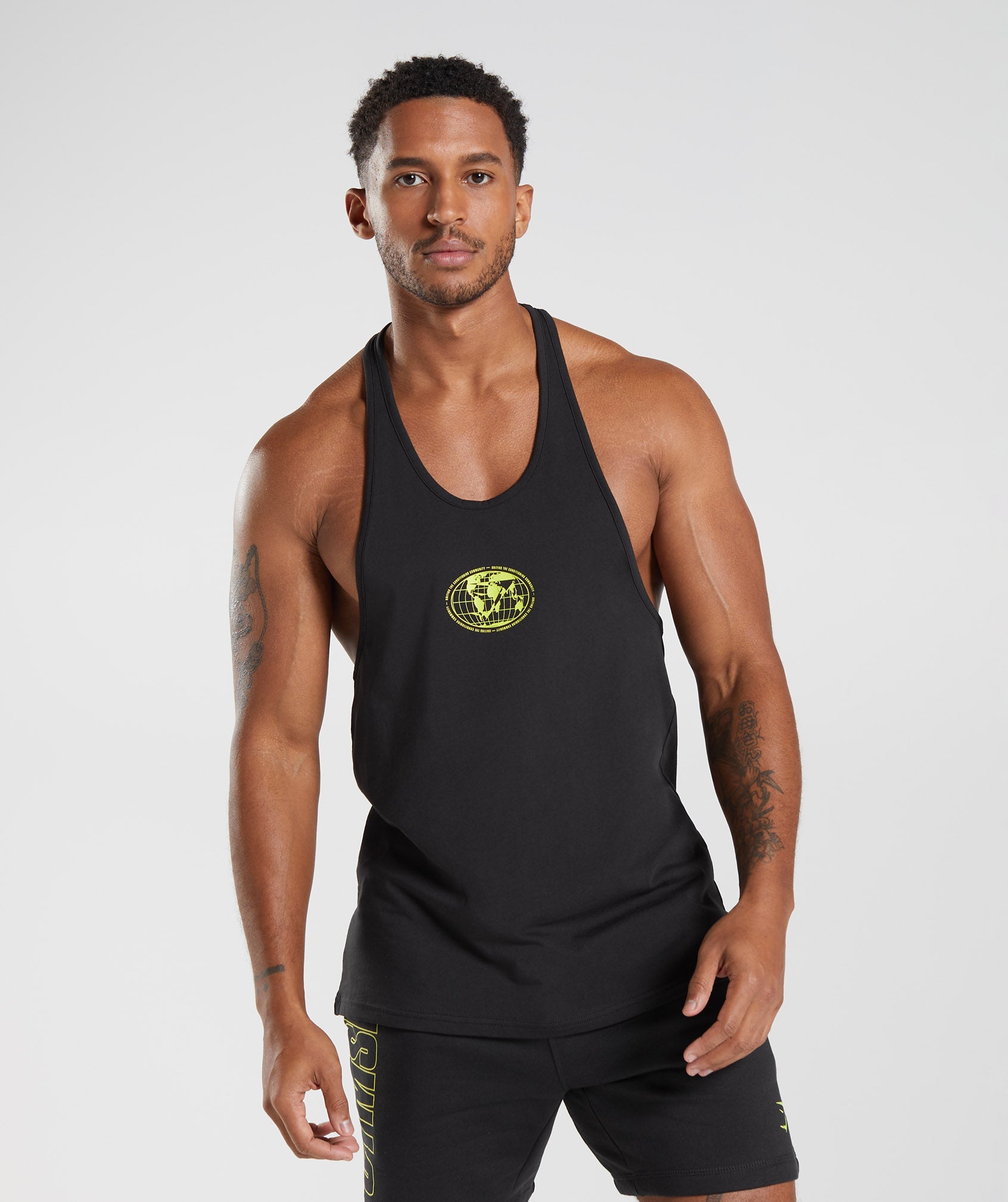 Recovery Graphic Stringer in Black - view 2
