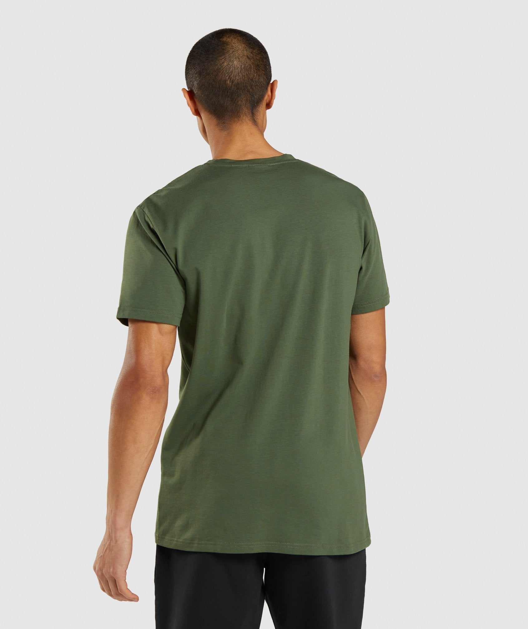 Sharkhead Infill T-Shirt in Green - view 2