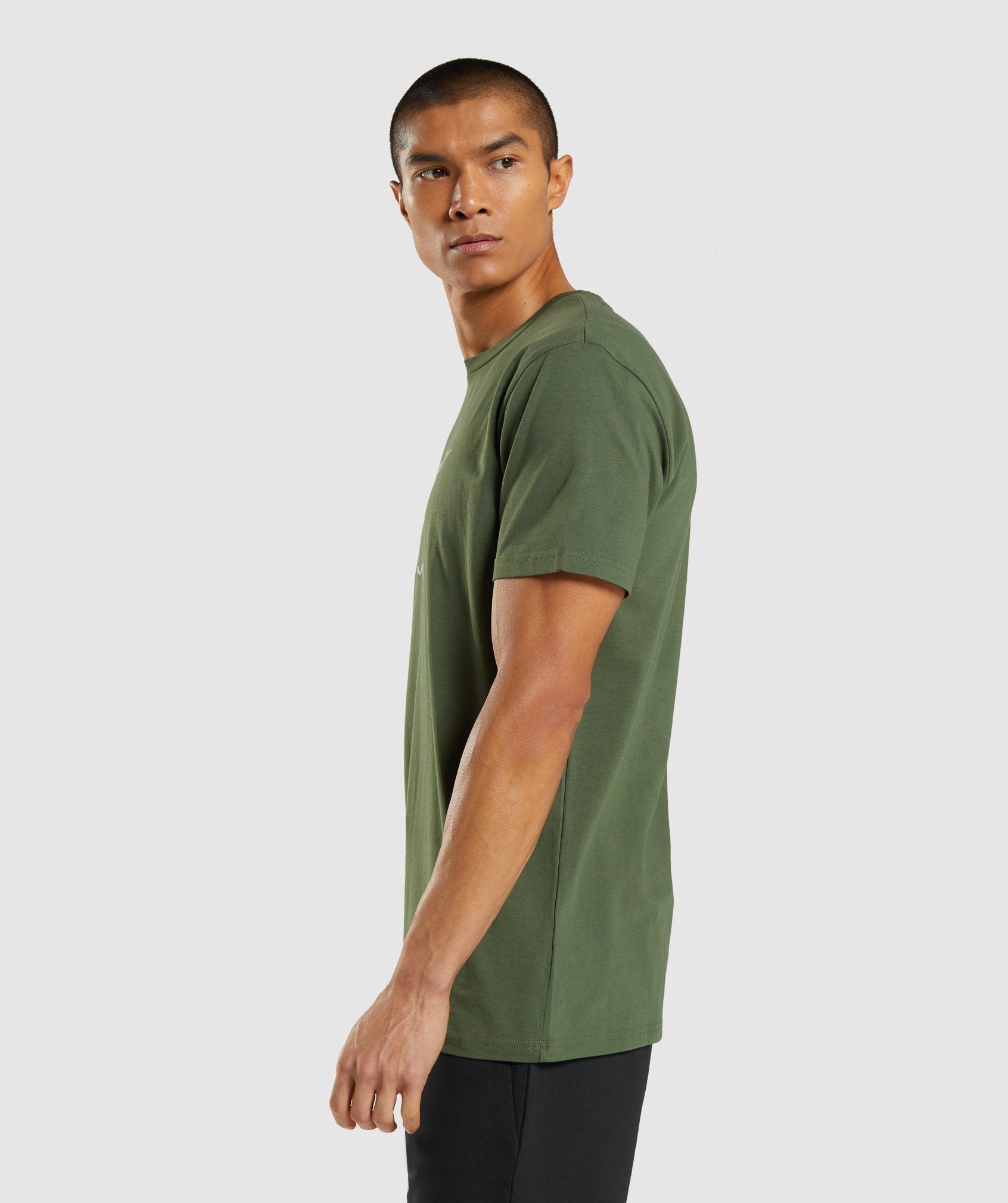 Sharkhead Infill T-Shirt in Green - view 3