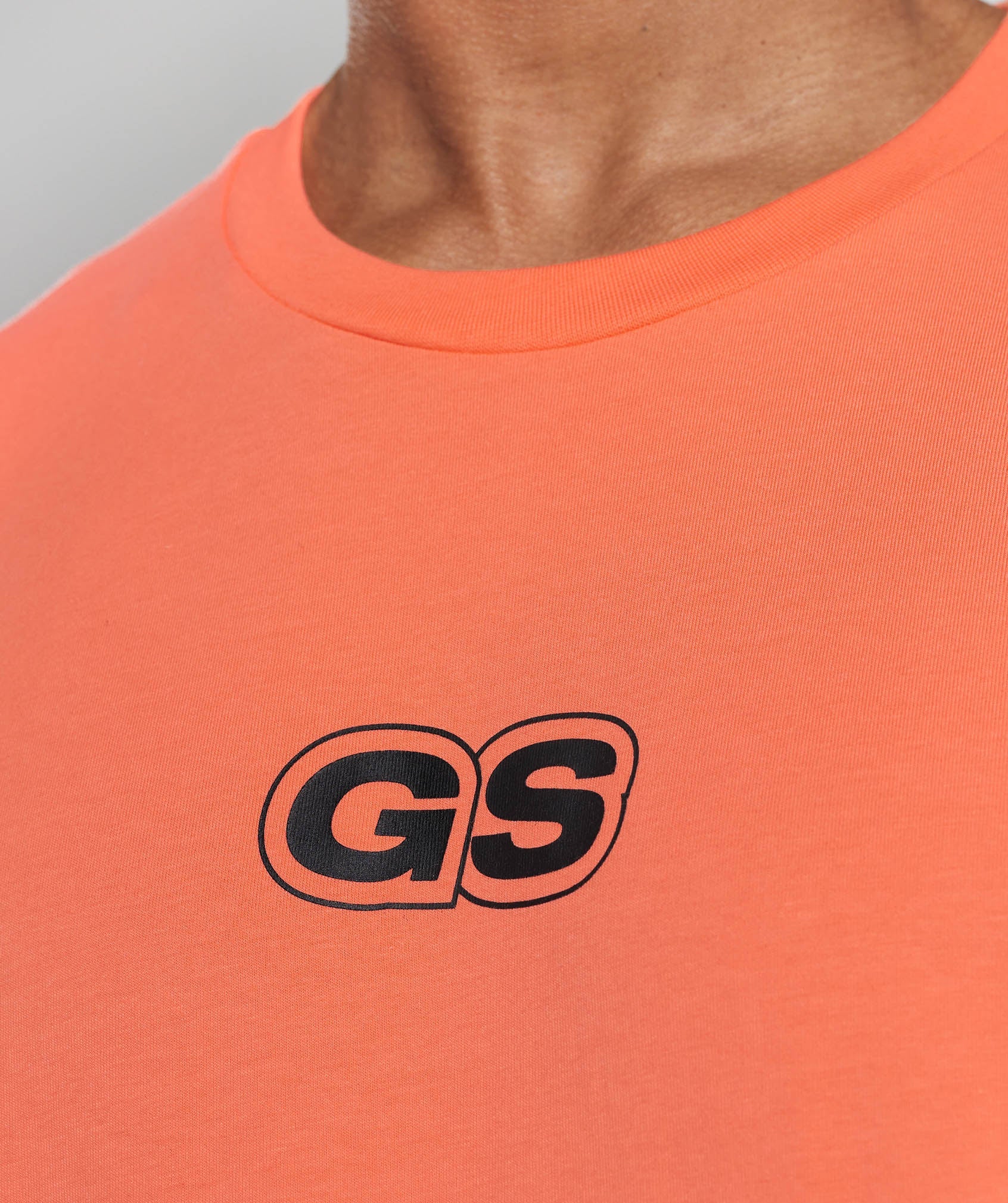GMSHK Oversized T-Shirt in Solstice Orange