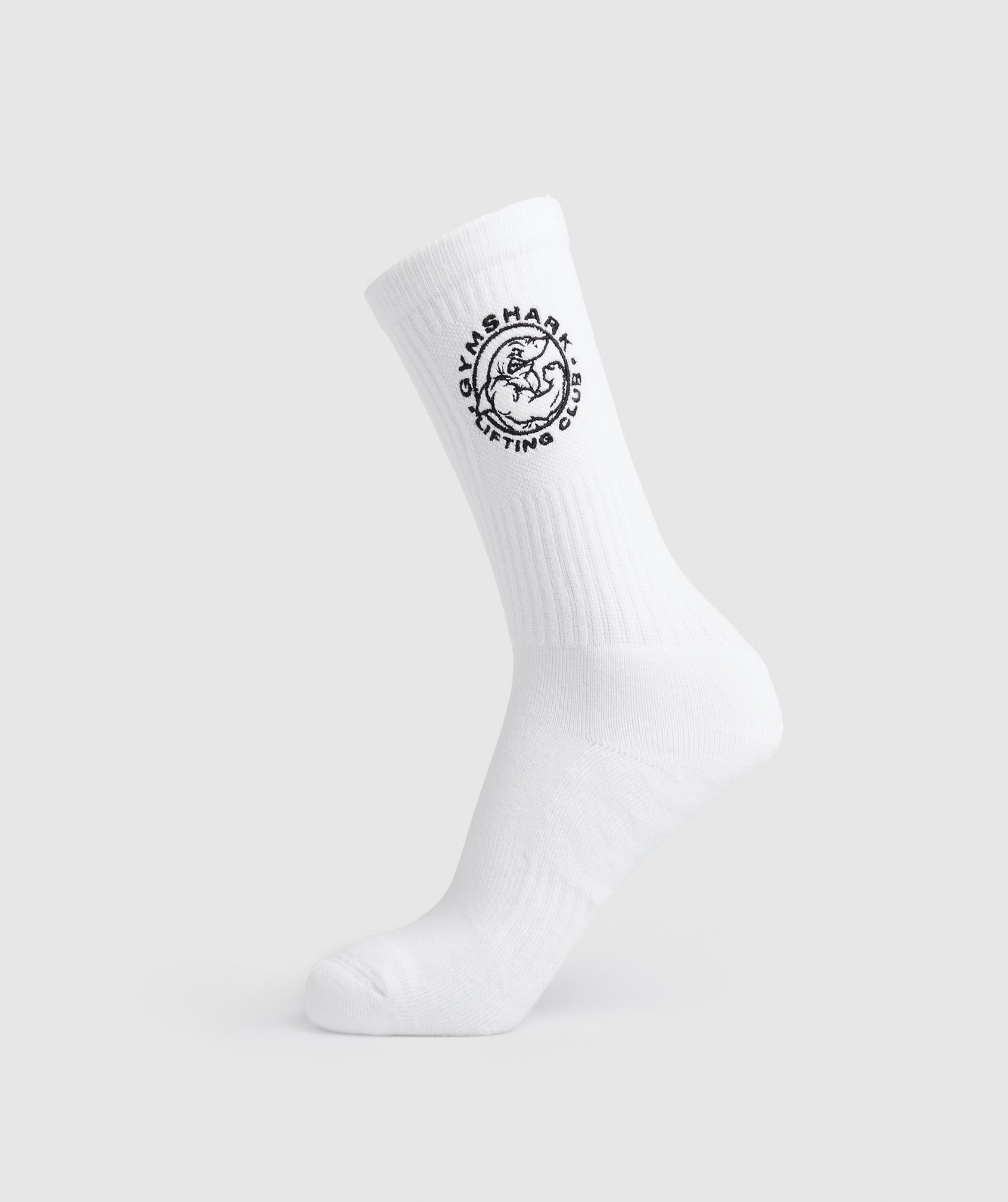 Legacy Crew Socks 2pk in White