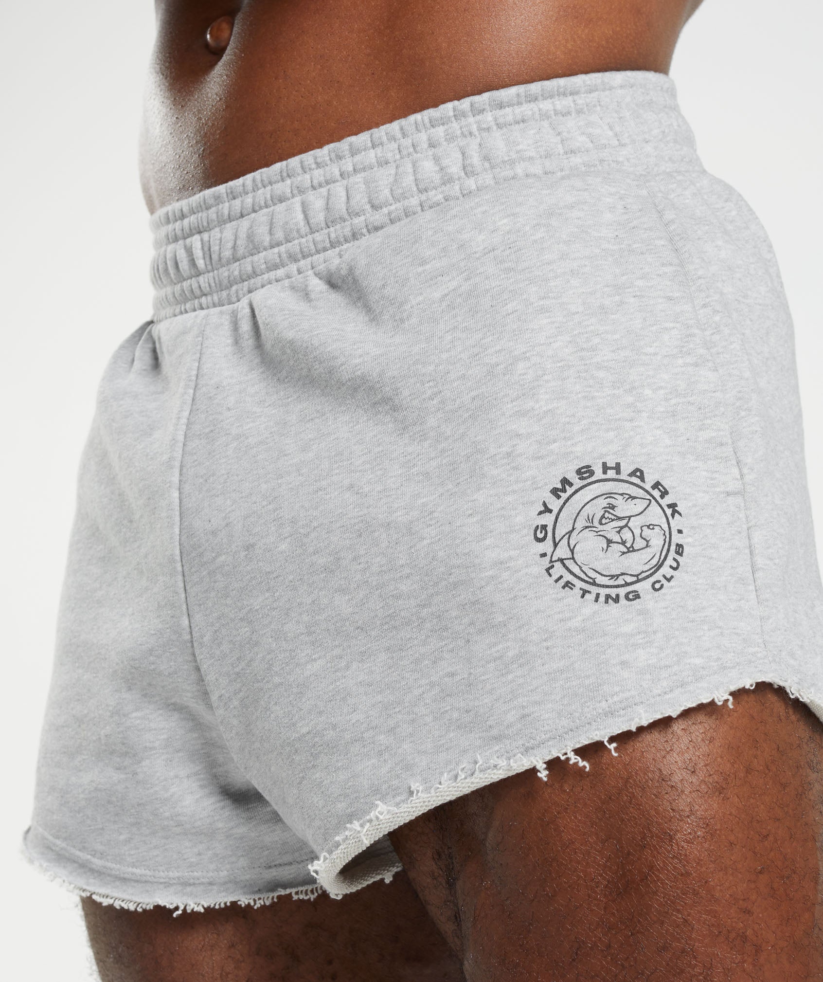 Legacy Shorts in Light Grey Marl