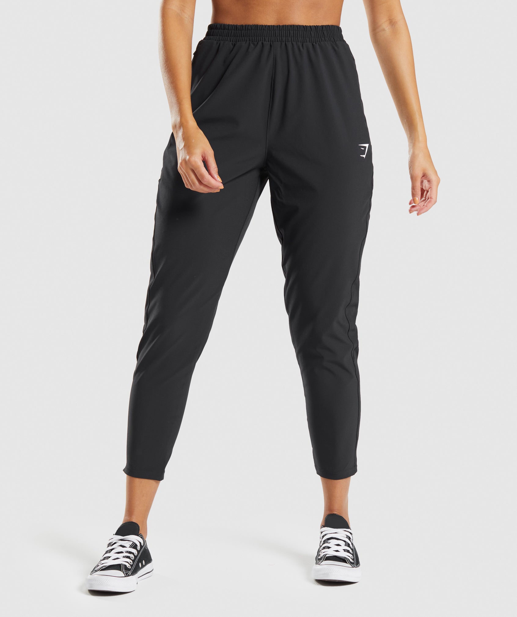 Gymshark, Pants & Jumpsuits, Gymshark Whitney Simmons Loose Joggers Black  Relax Fit Joggers