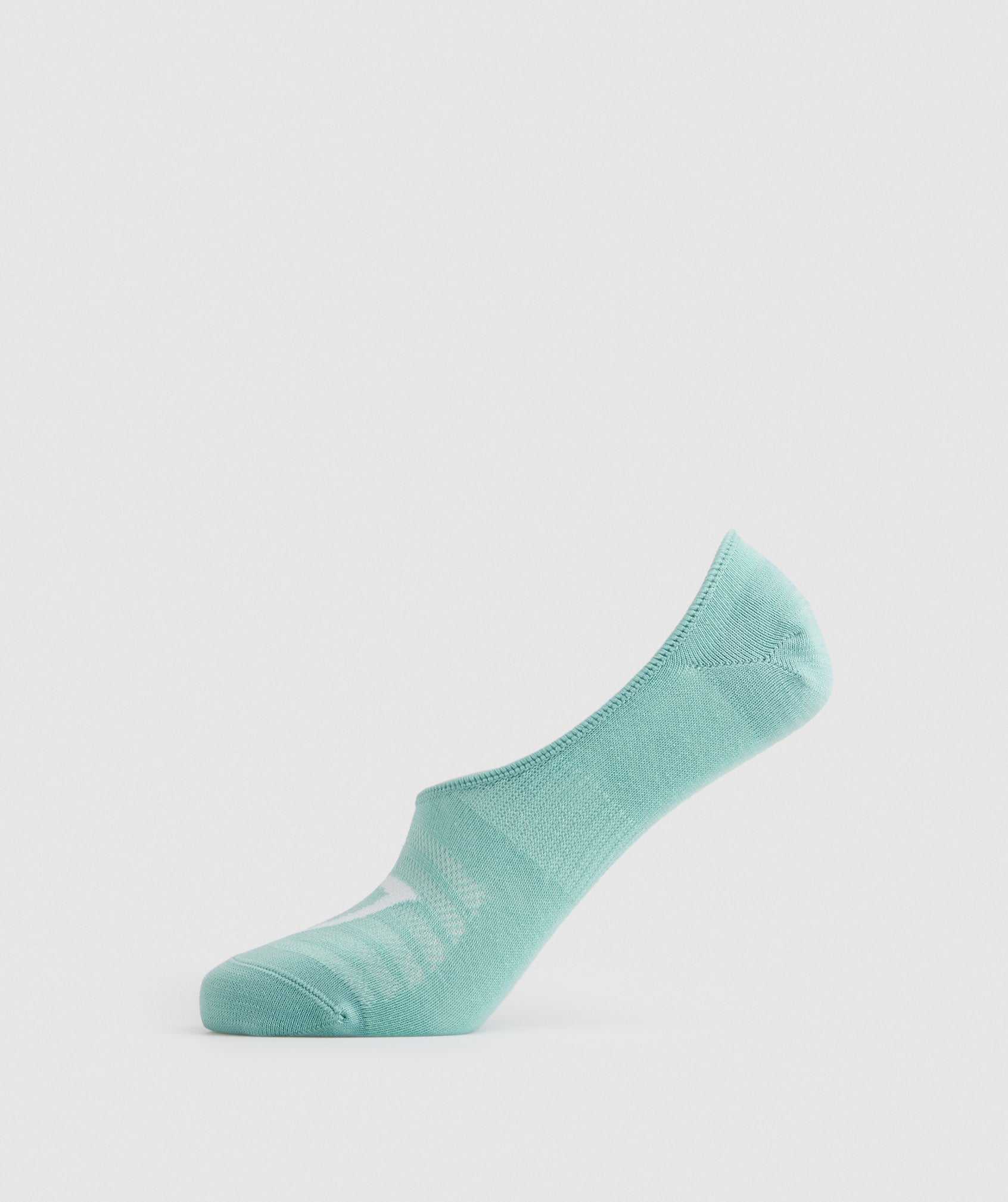 No Show Socks 3pk in Winter Teal/Pearl Blue/White - view 4