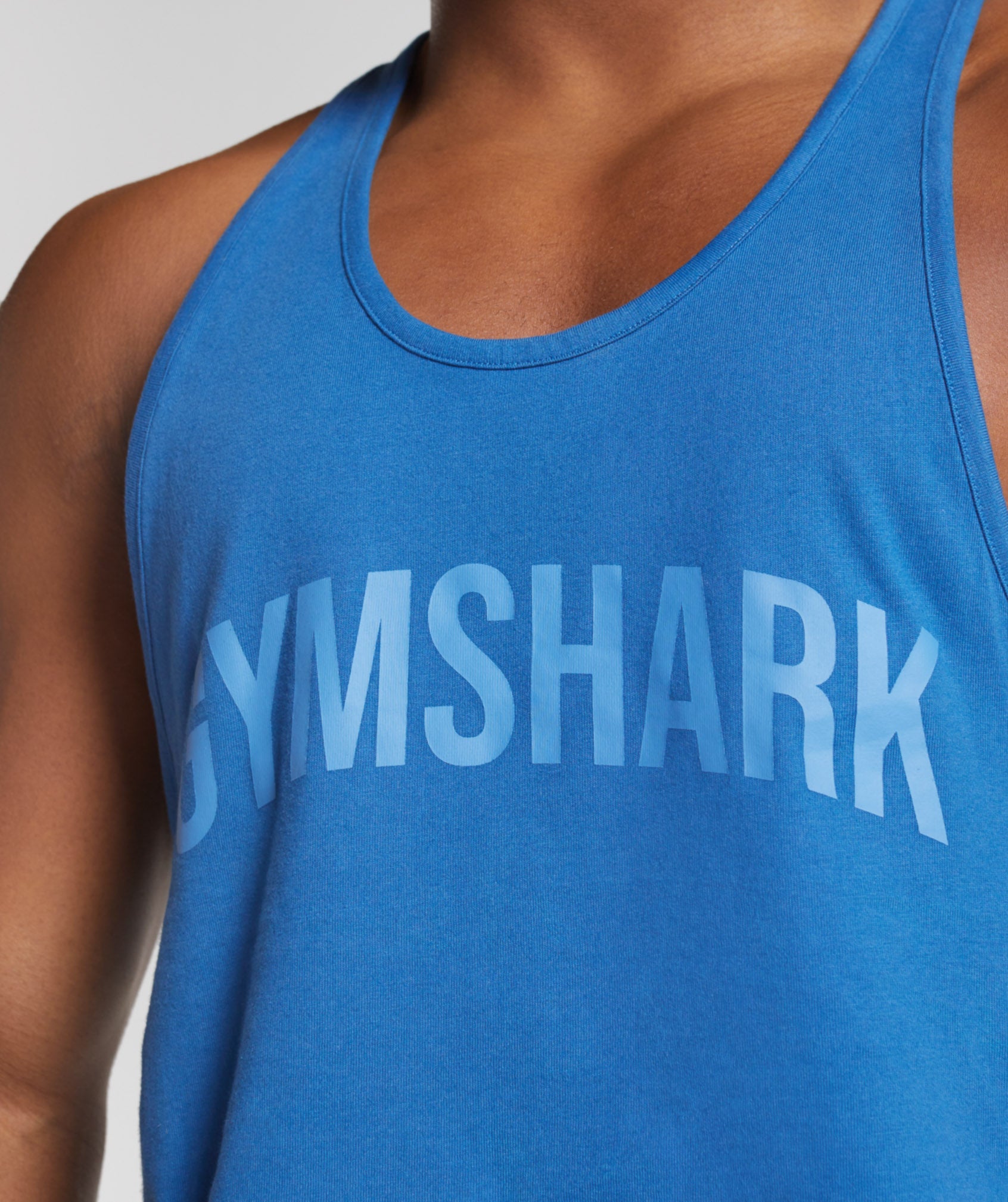 Gymshark Power Stringer - Lakeside Blue