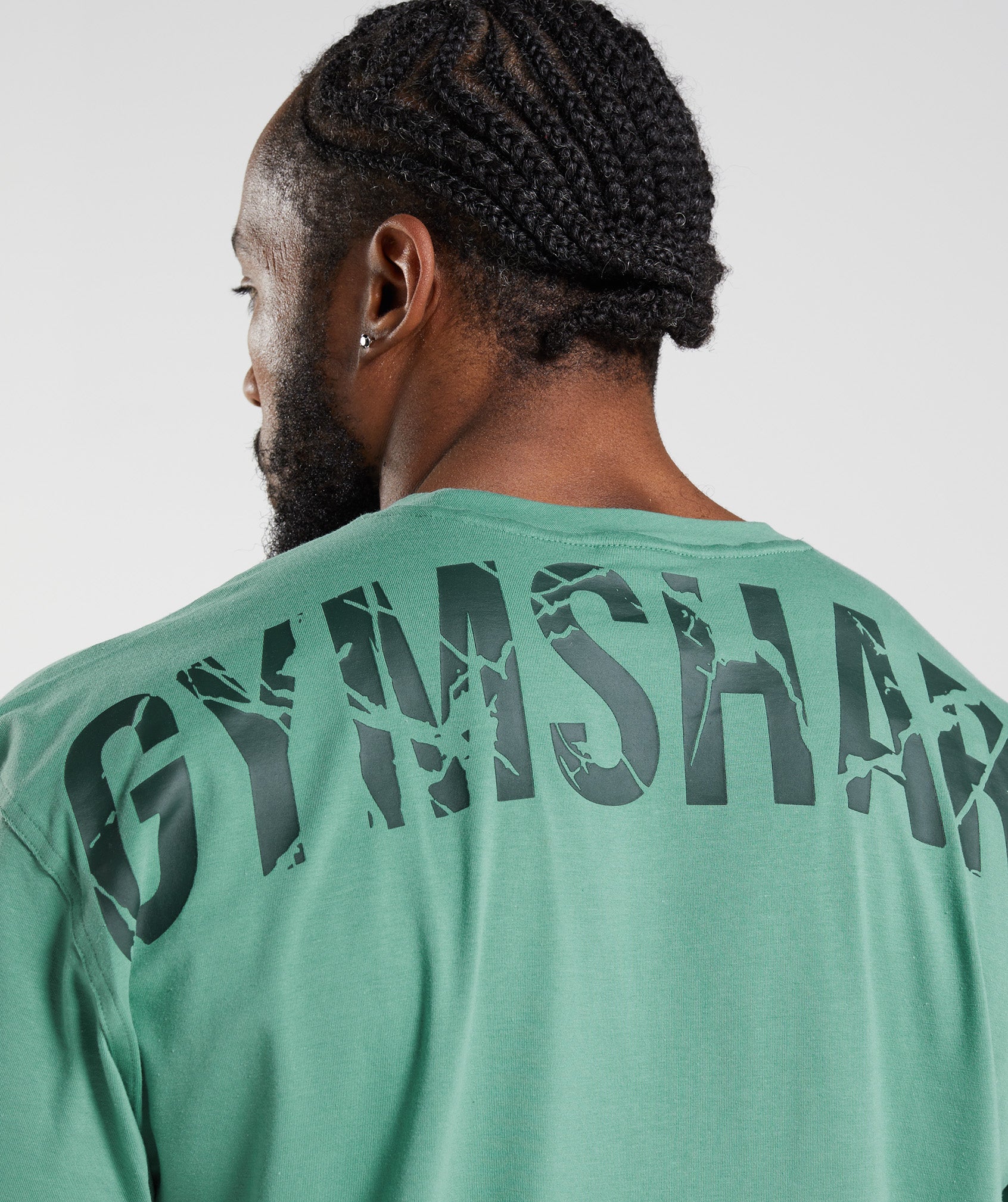 Gymshark Power T-Shirt - Dusk Green