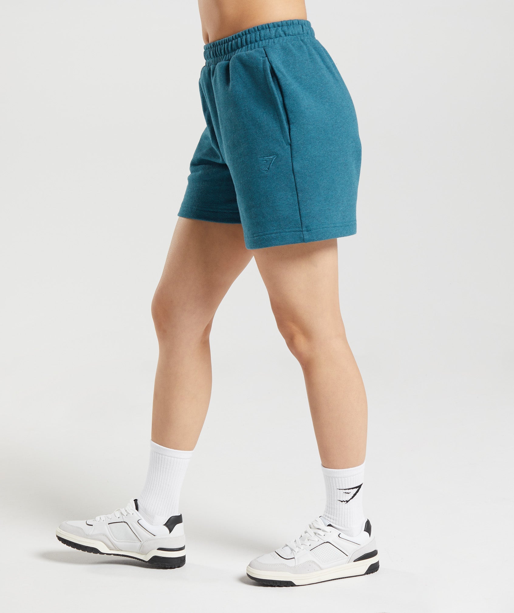 Gymshark White Pull-on Shorts for Women