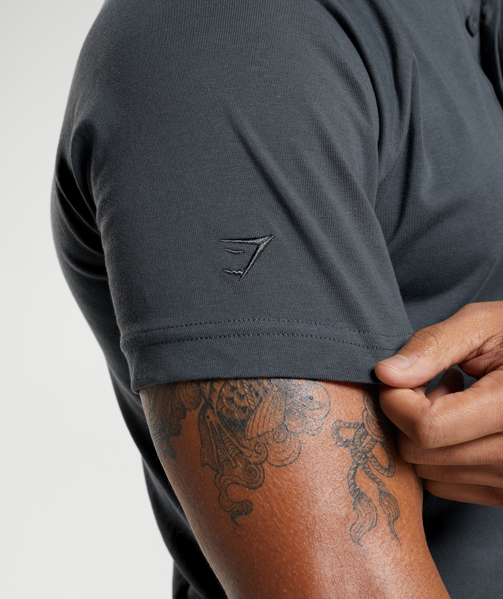 Rest Day Commute Polo Shirt in Cosmic Grey