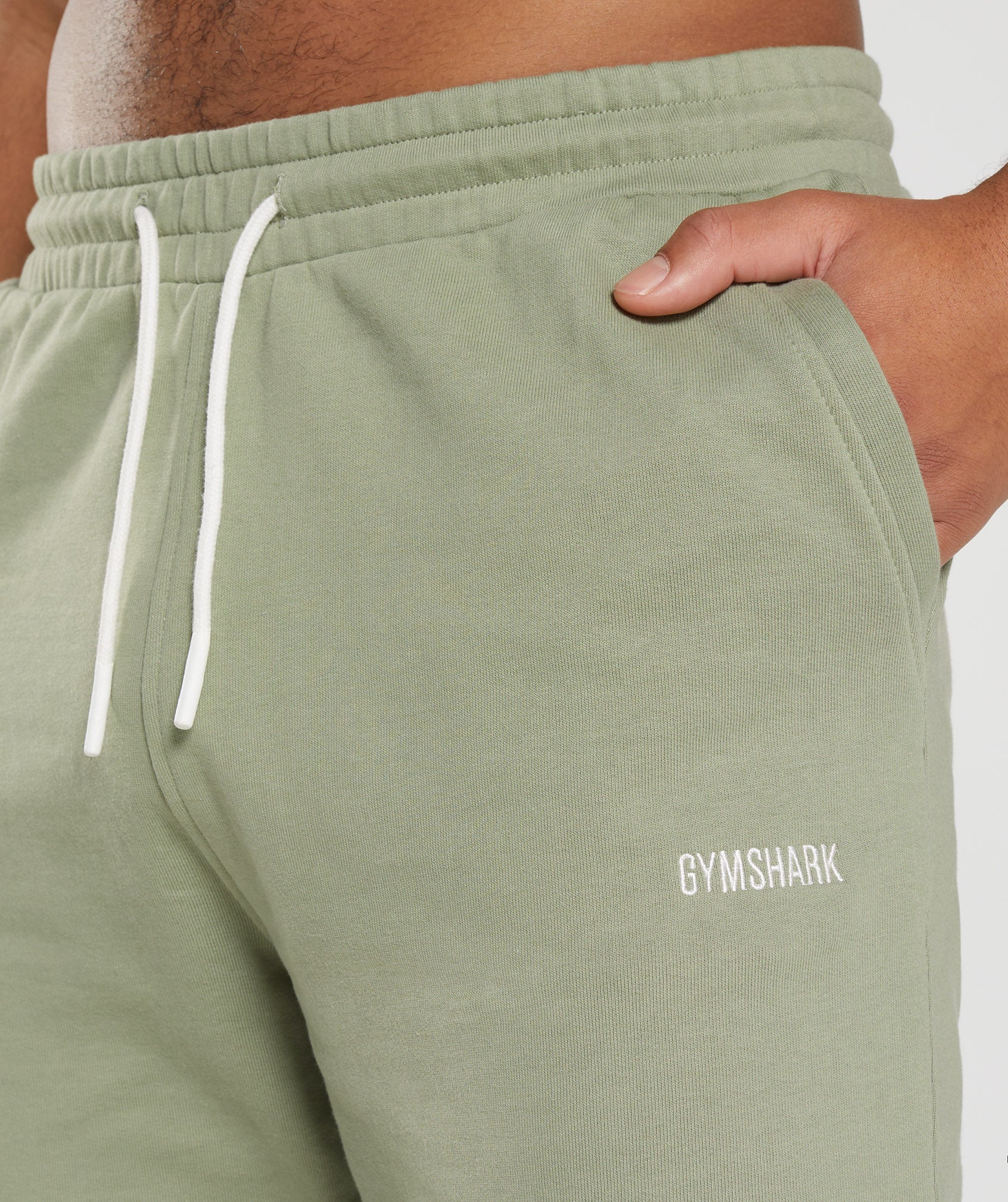 Gymshark Essential Oversized Joggers - Force Green