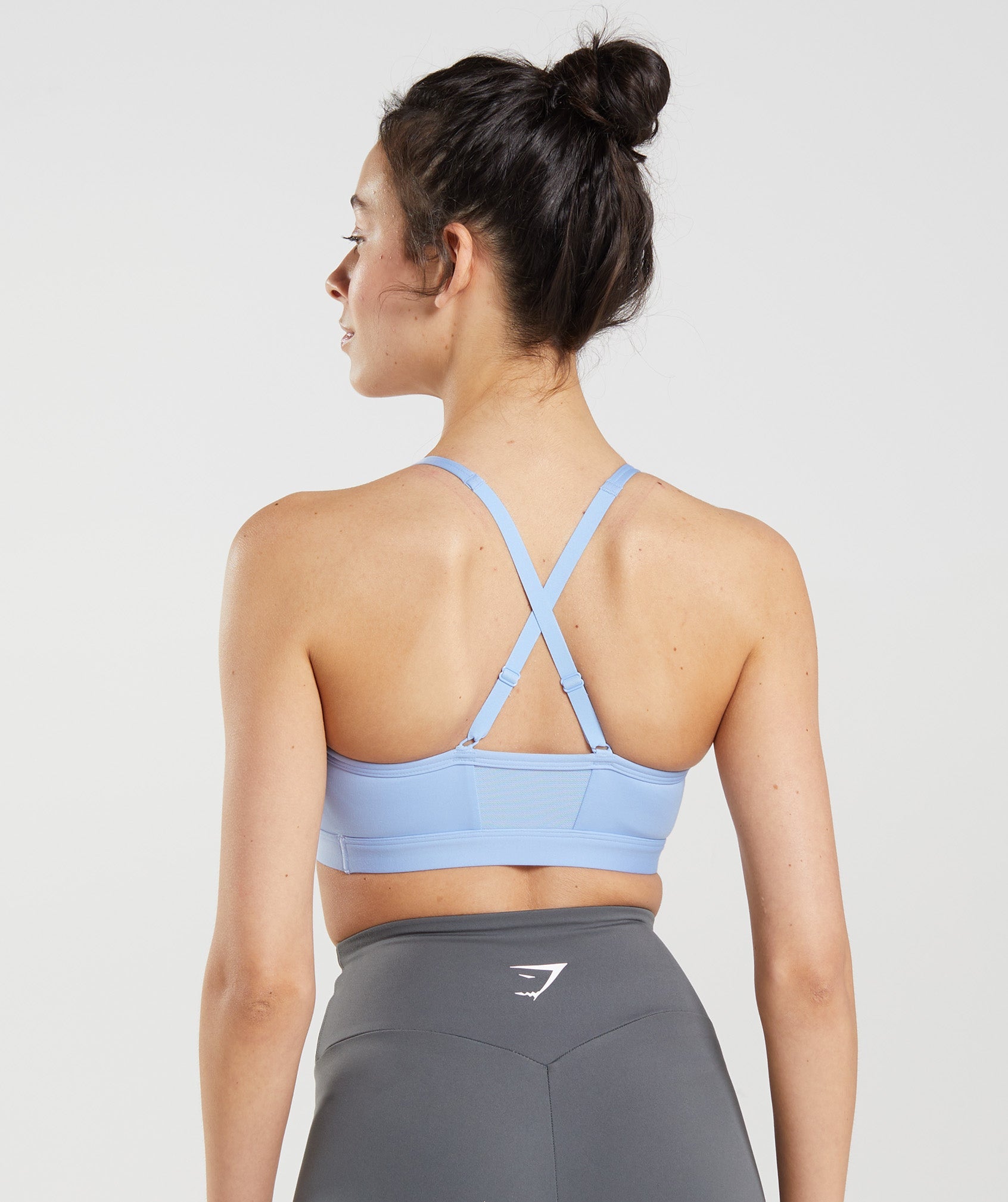 Gymshark Ruched Sports Bra - Navy