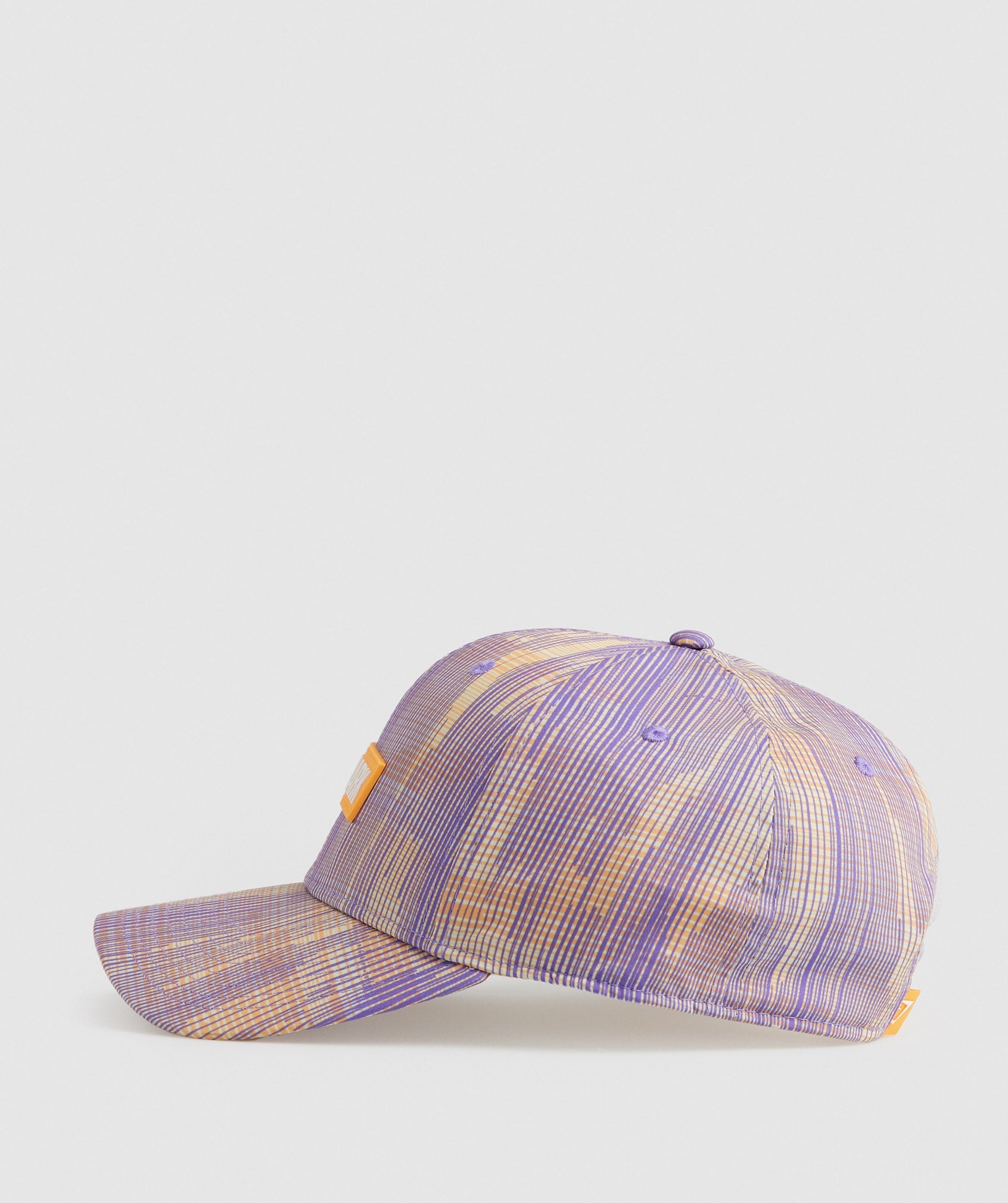 Snapback in Apricot Orange Print - view 2