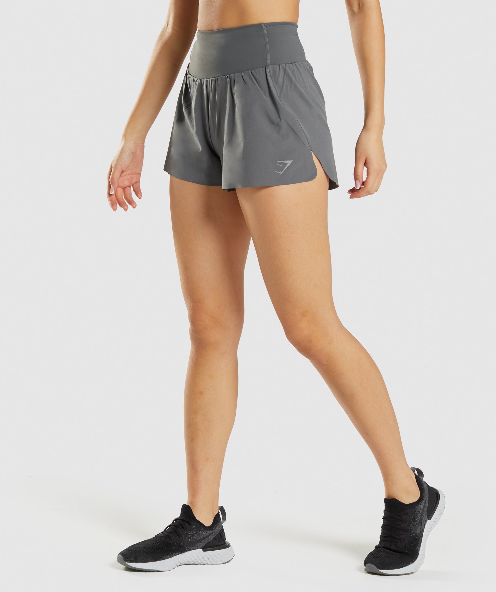 Speed Shorts in Grey - view 1