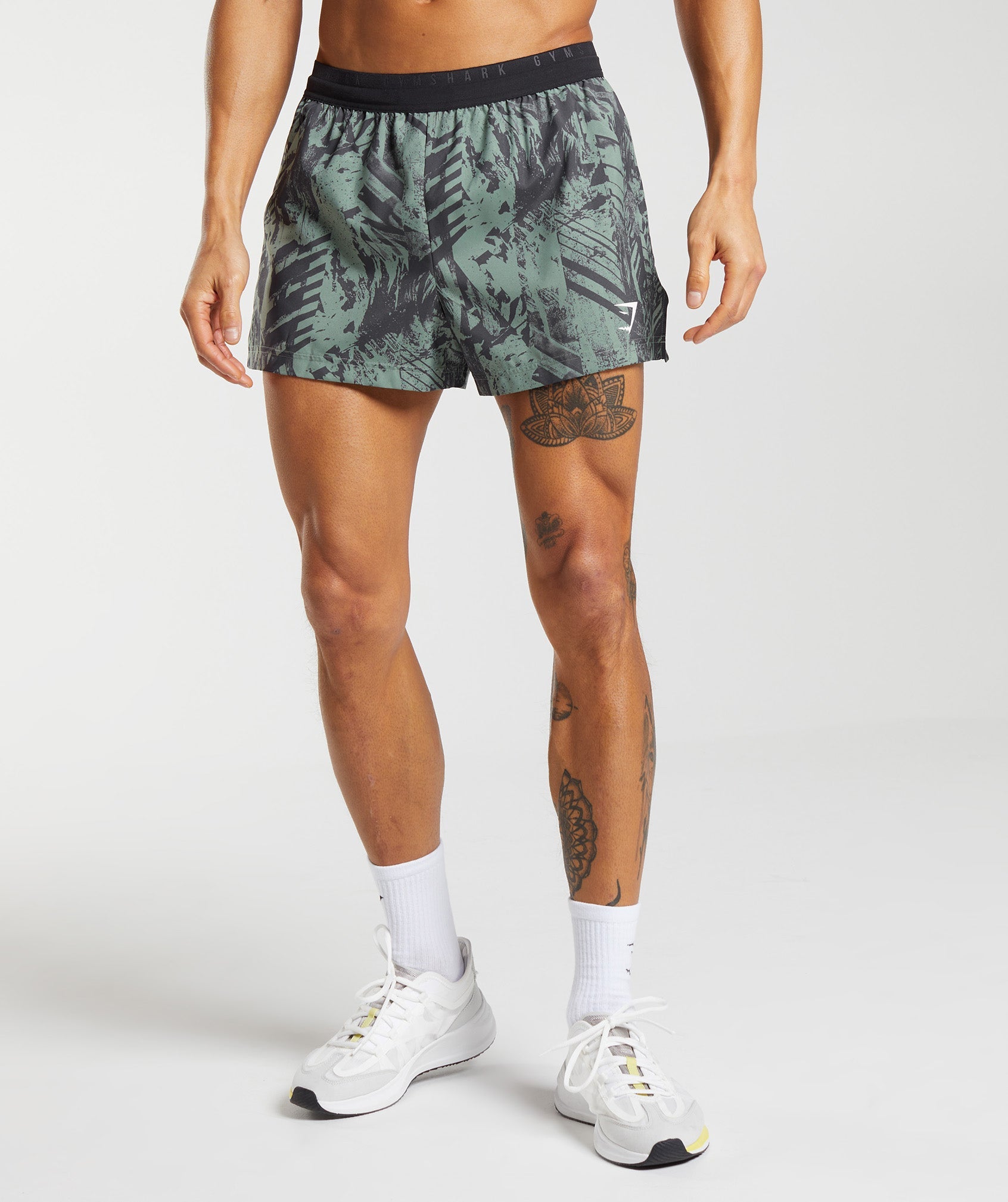 Sport Run 3" Shorts in Willow Green