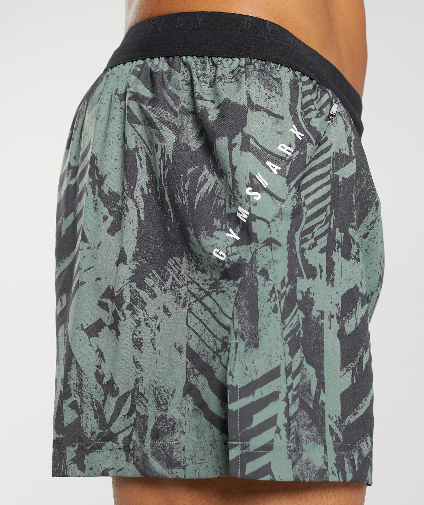 Sport Run 3" Shorts in Willow Green