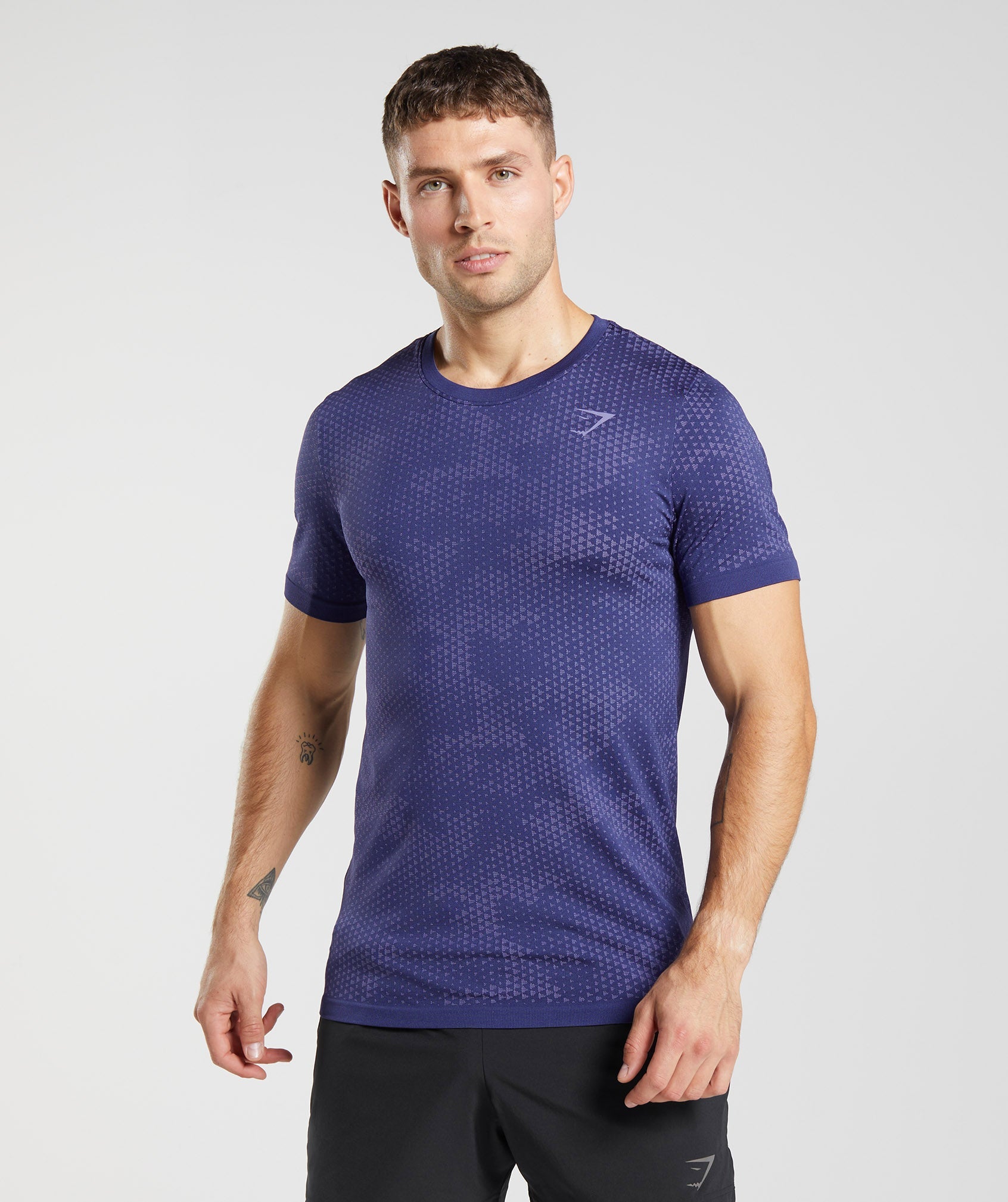 Sport Seamless T-Shirt in Neptune Purple/Velvet Purple - view 1
