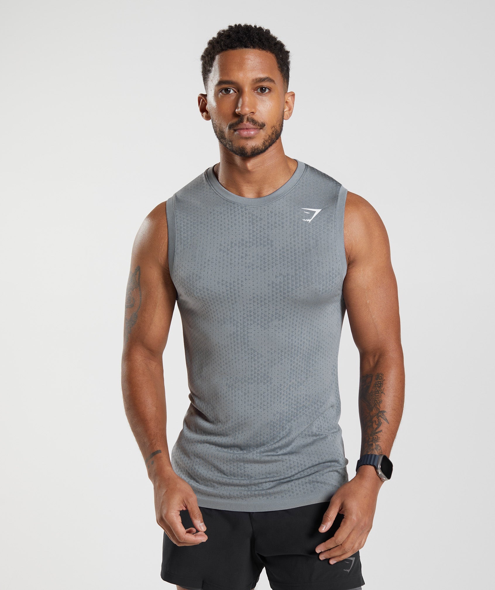 Panske Oblecenie Gymshark Zlavy - Tielko Gymshark Apex Seamless