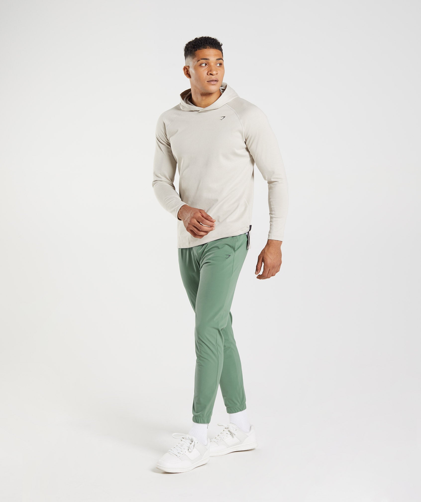 Studio Joggers in Green - view 4