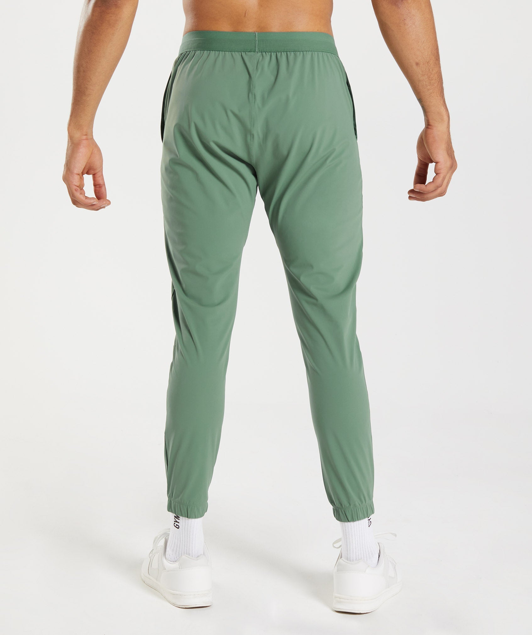 Studio Joggers in Green - view 2