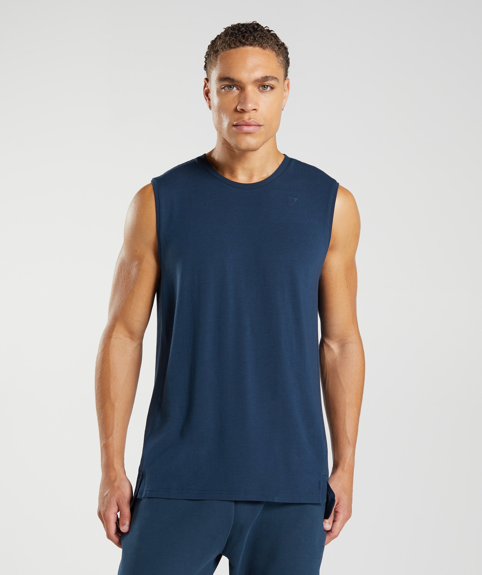 Studio Tank in Navy - view 1