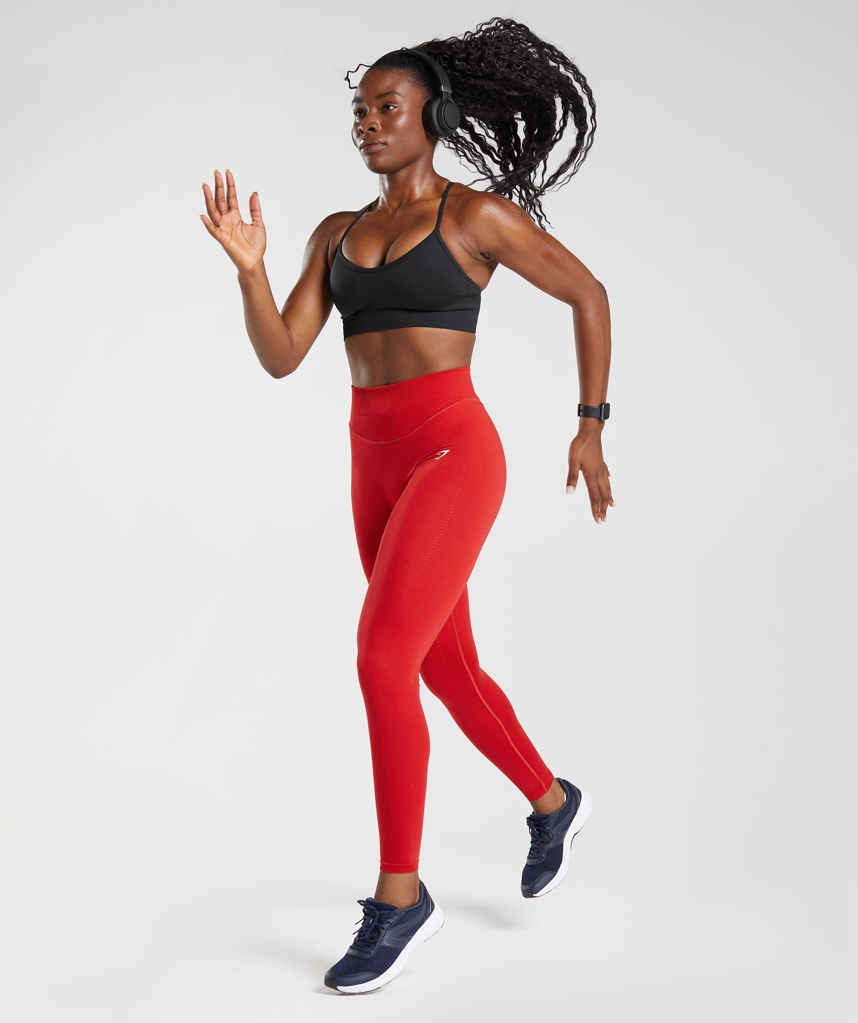 Women's Dark Red Workout Sports Bra