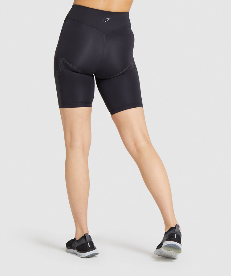 short black cycling shorts