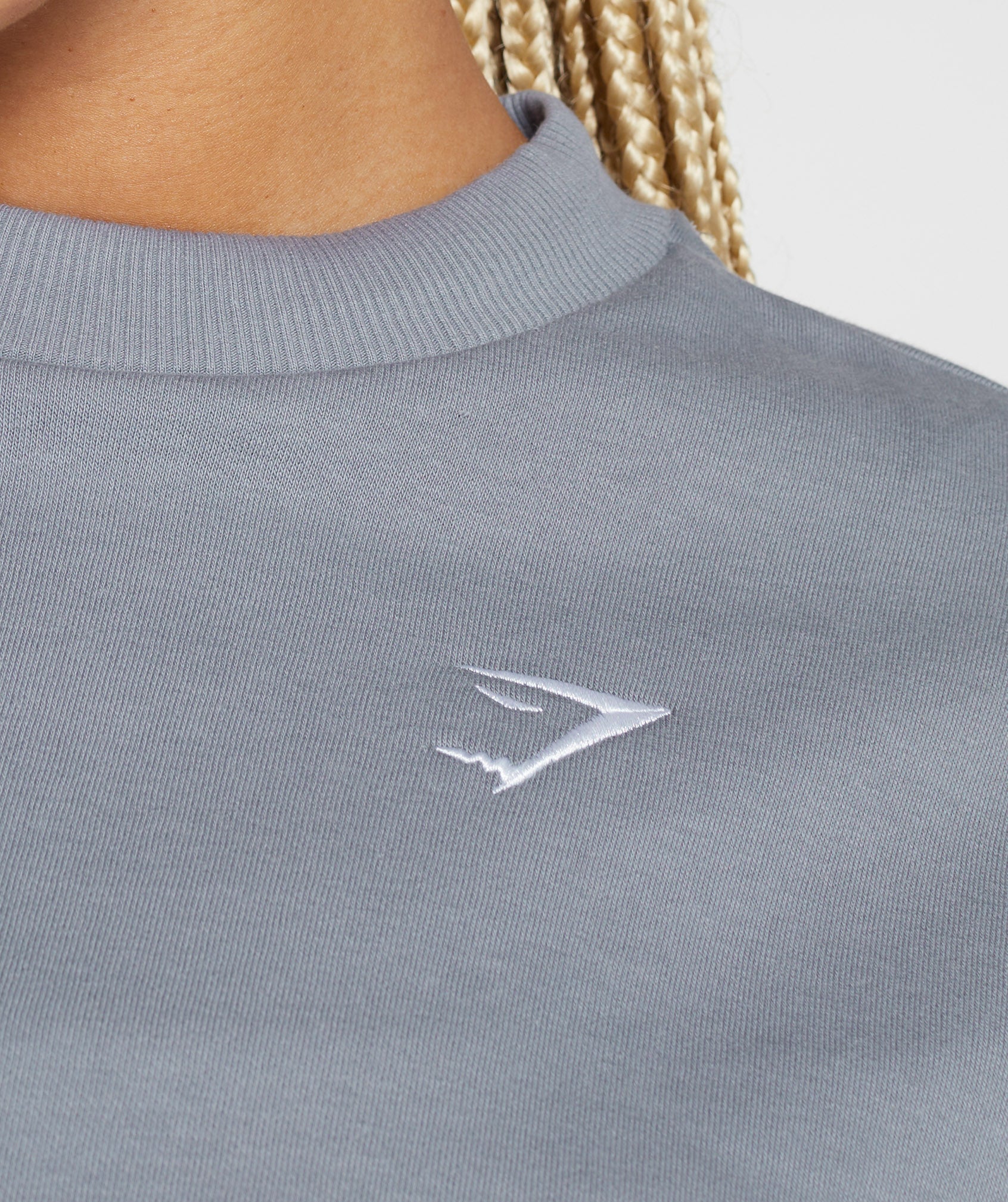 Training Oversized Sweatshirt in Drift Grey