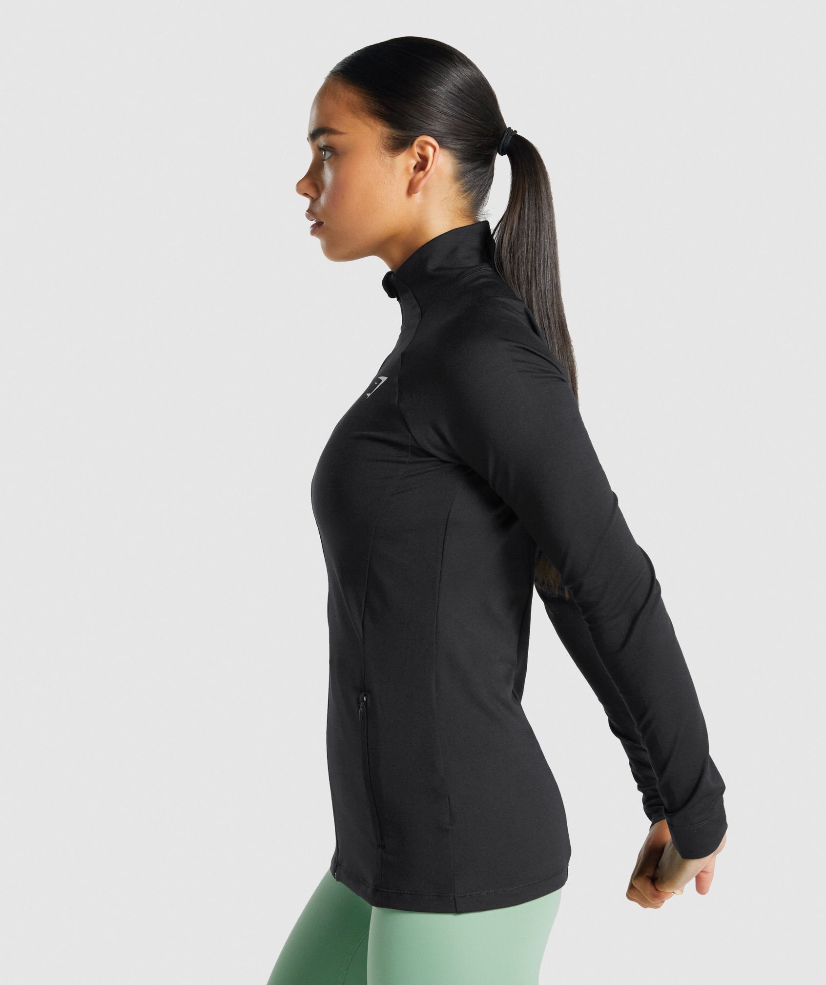 Gymshark Training Zip Up - Black