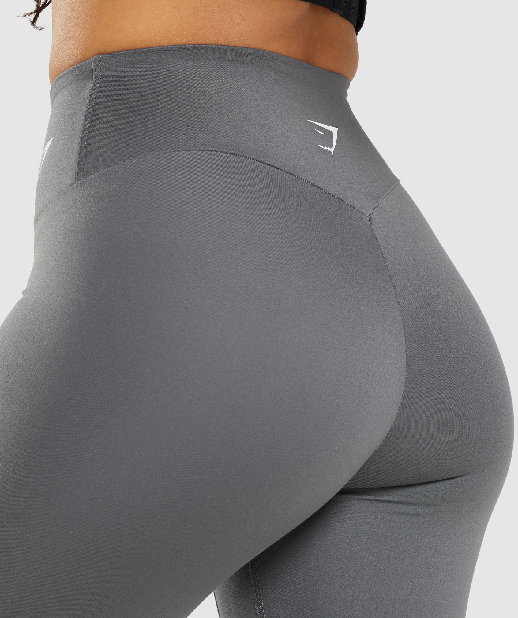 Training Cycling Shorts in Charcoal Grey - view 6