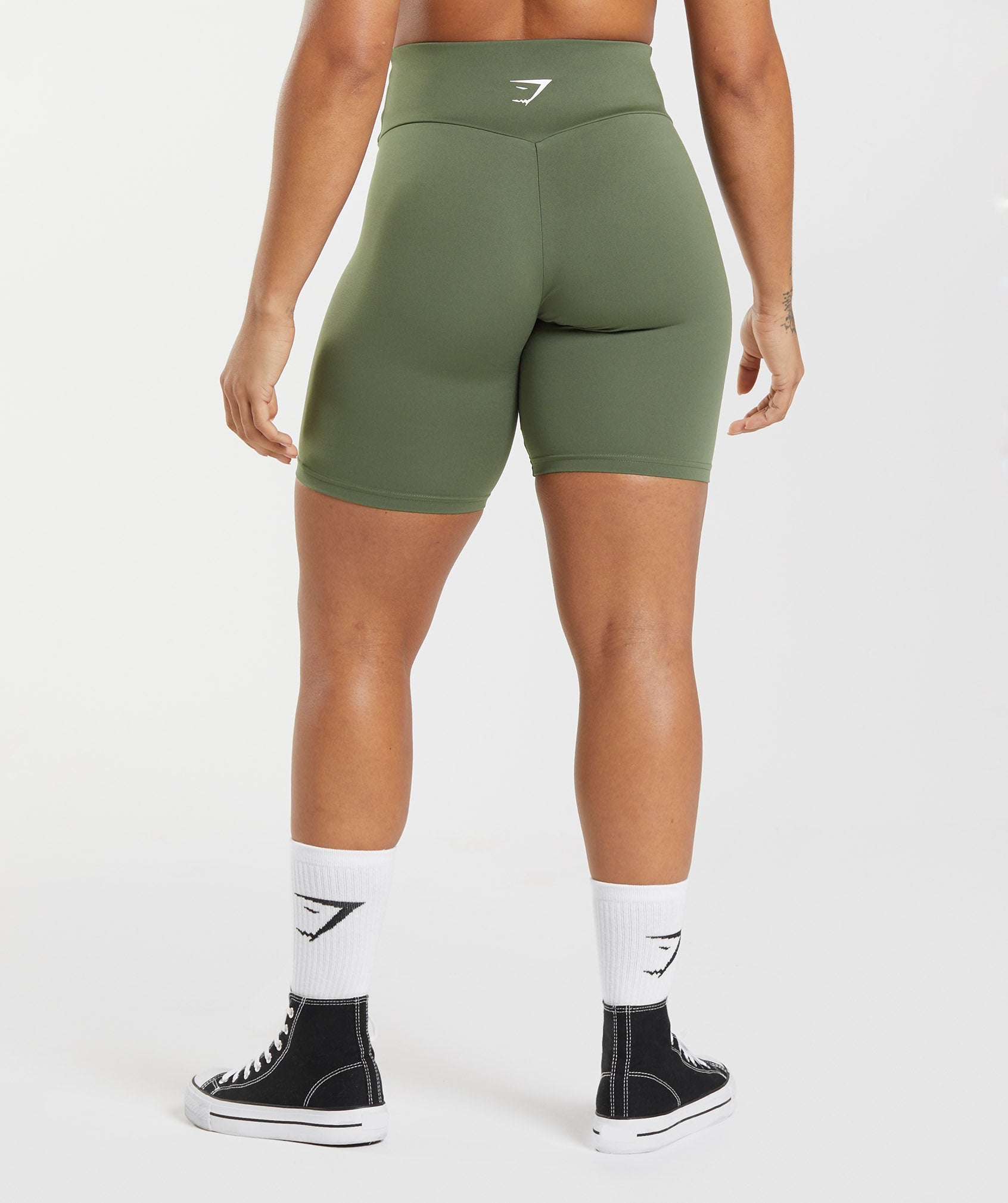 Training Cycling Shorts in Core Olive