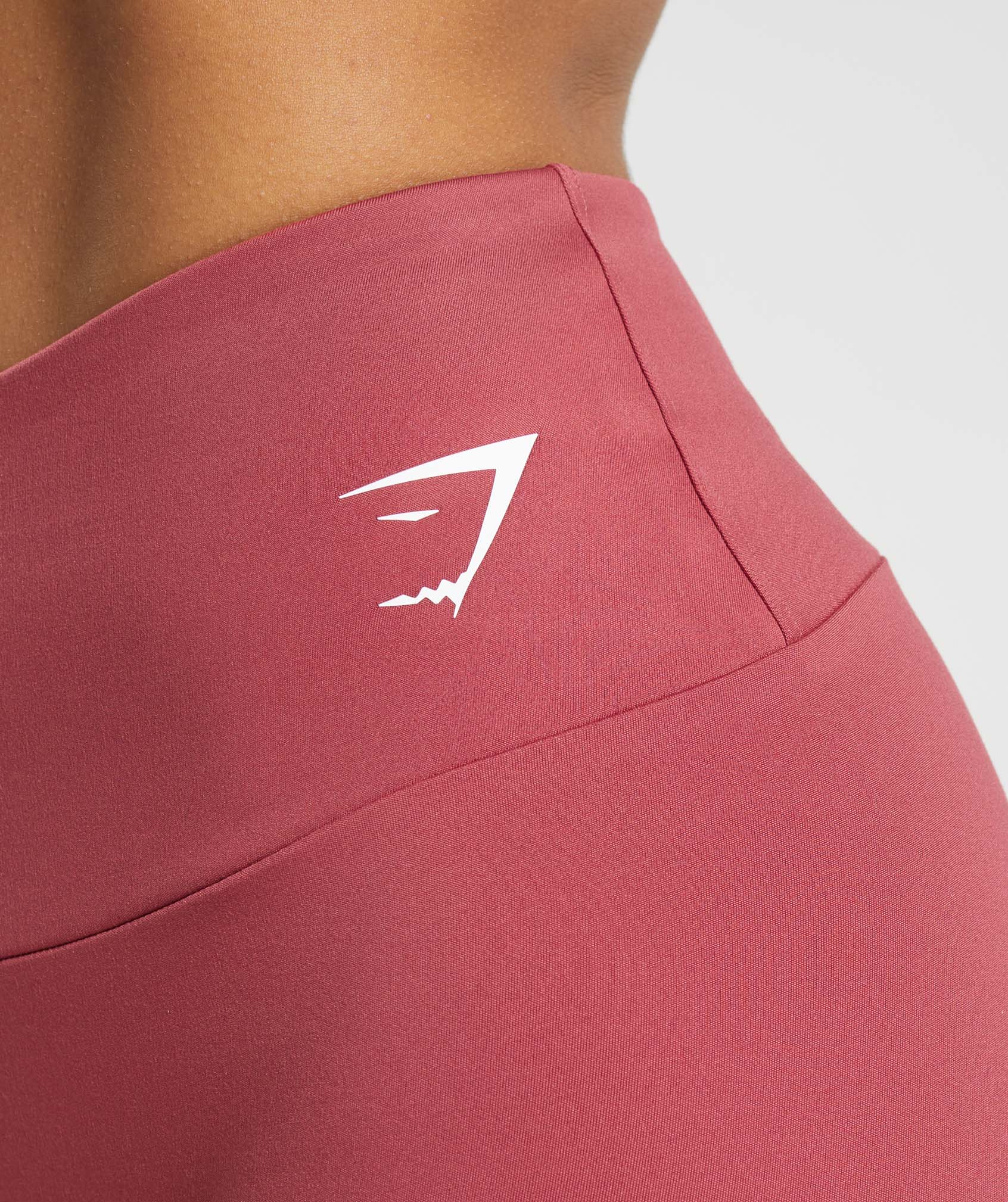 Training Cycling Shorts in Pomegranate Red