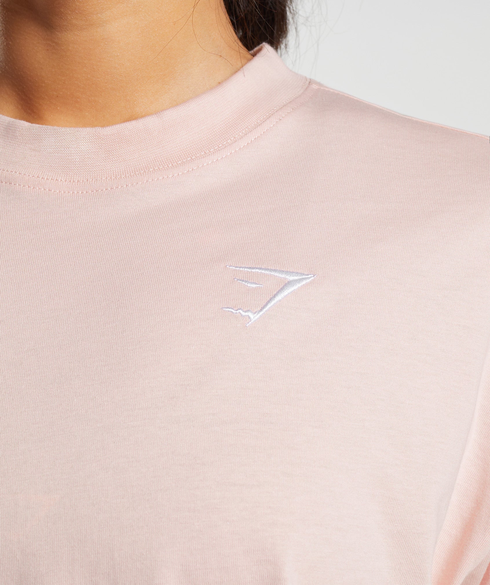 Training Oversized T-Shirt in Misty Pink