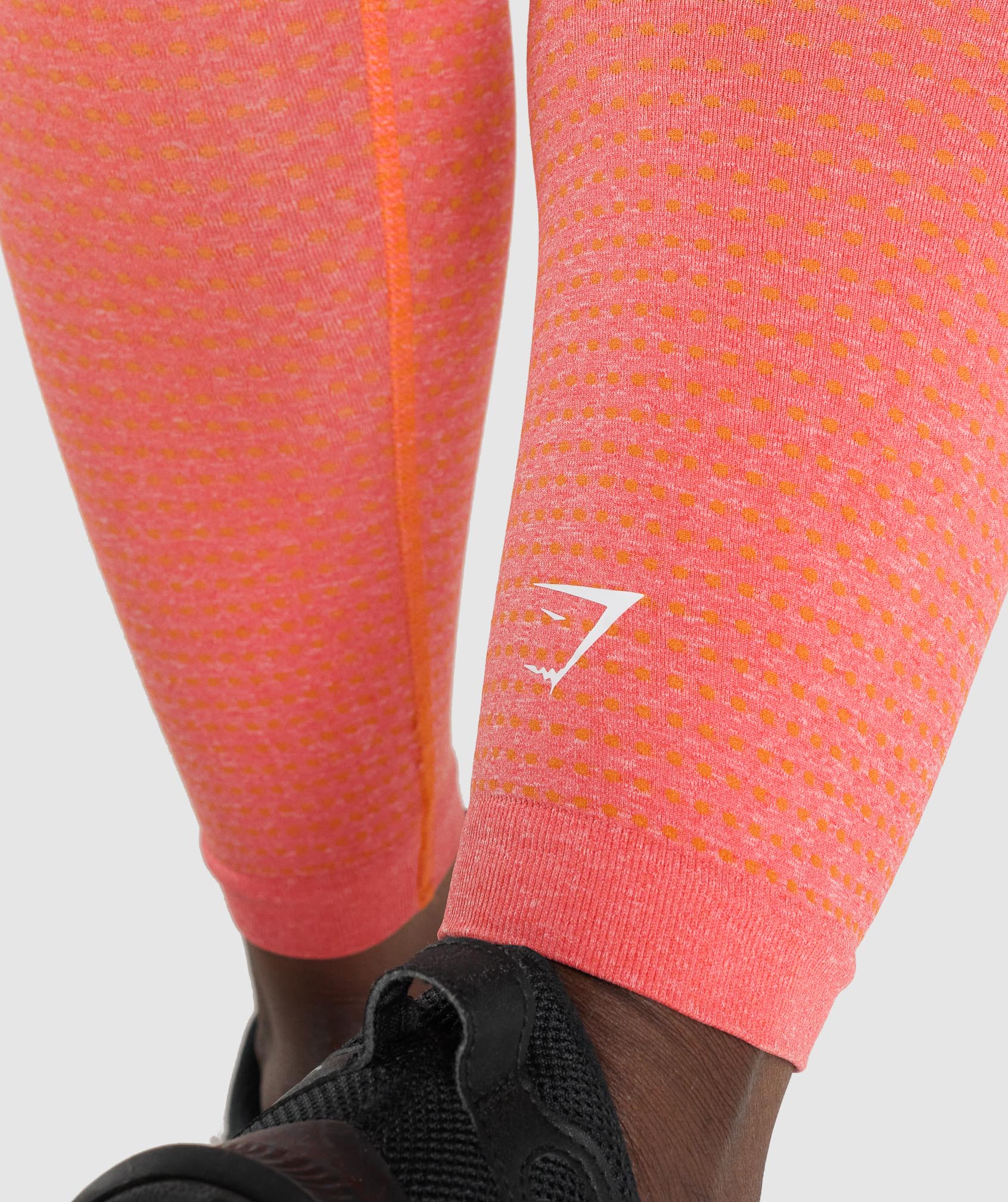 GYMSHARK Legging Vital sans couture 2.0 pour femme, Rose/orange