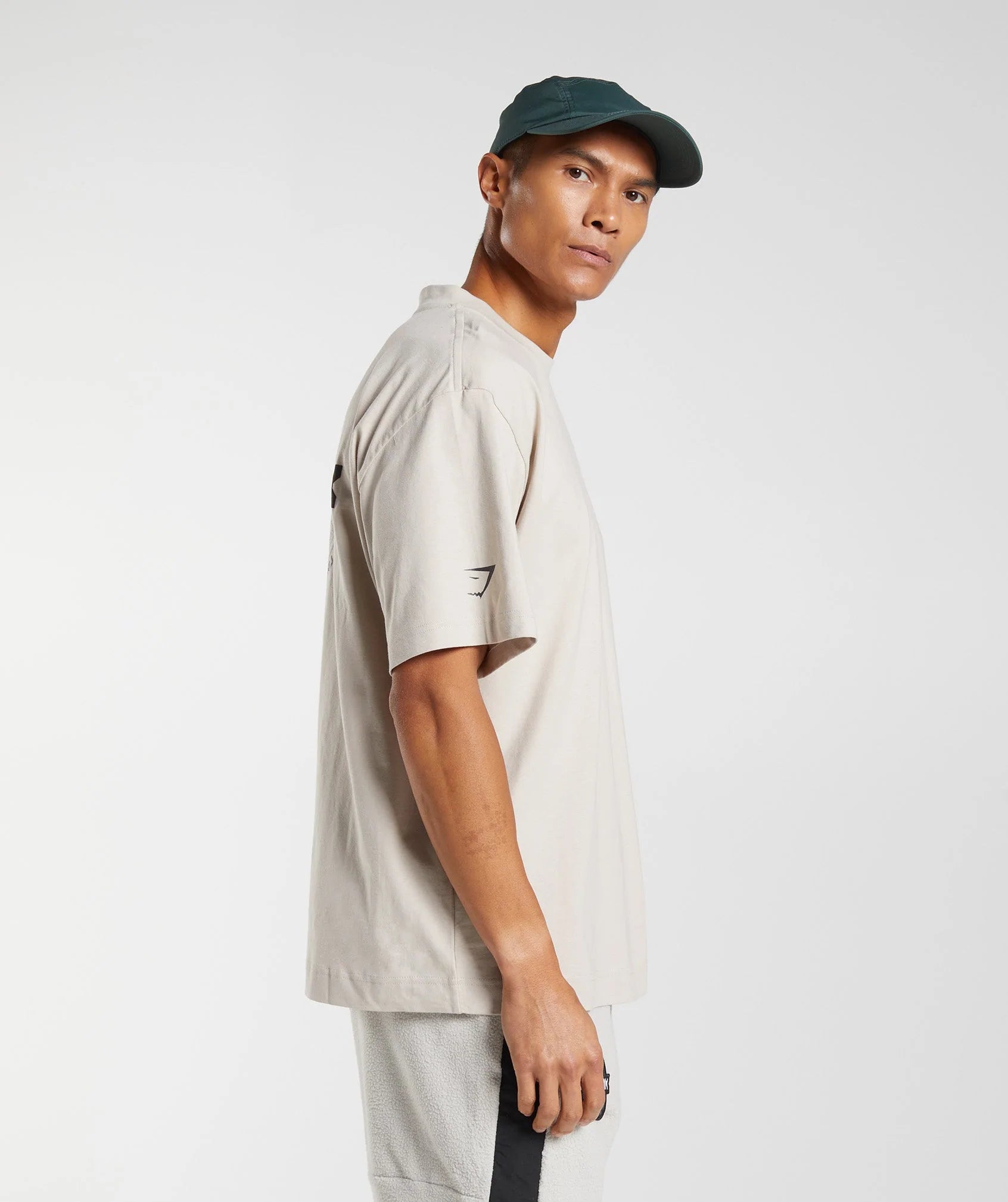 Vibes T-Shirt in Pebble Grey - view 3