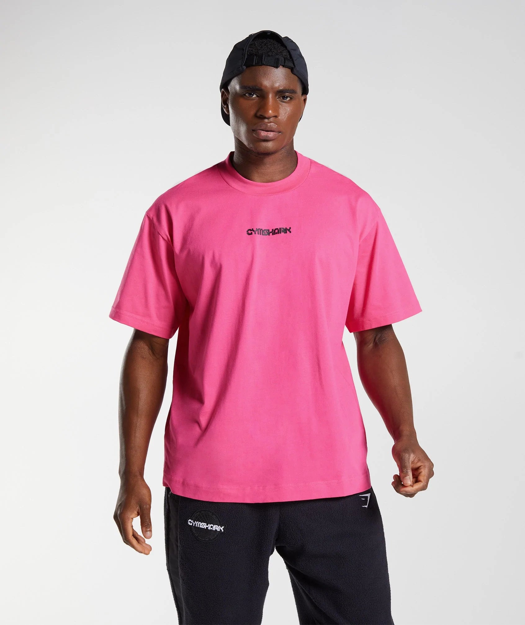 Vibes T-Shirt in Bright Fuchsia - view 2