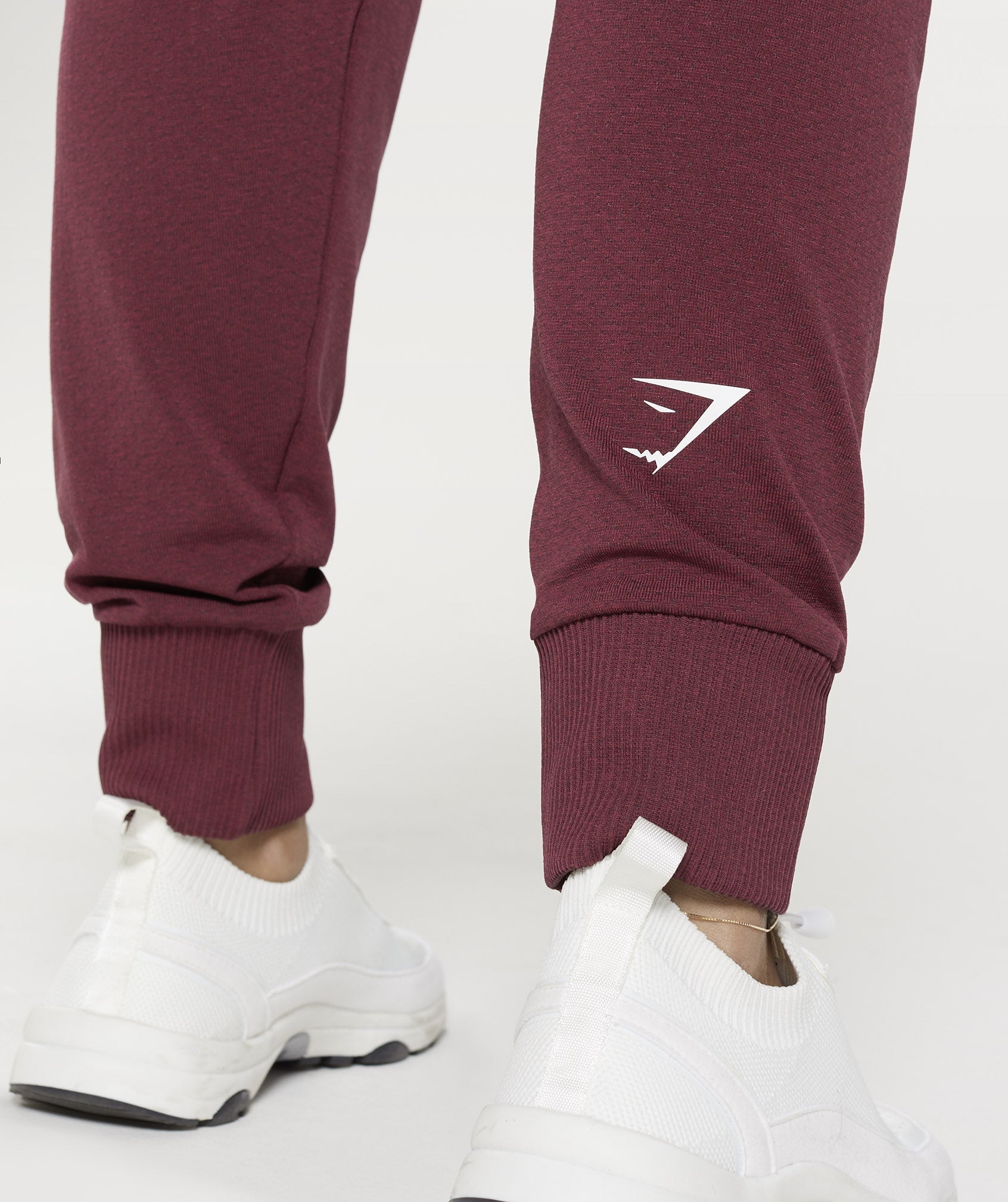 Vital Seamless 2.0 Joggers in Baked Maroon Marl - view 7