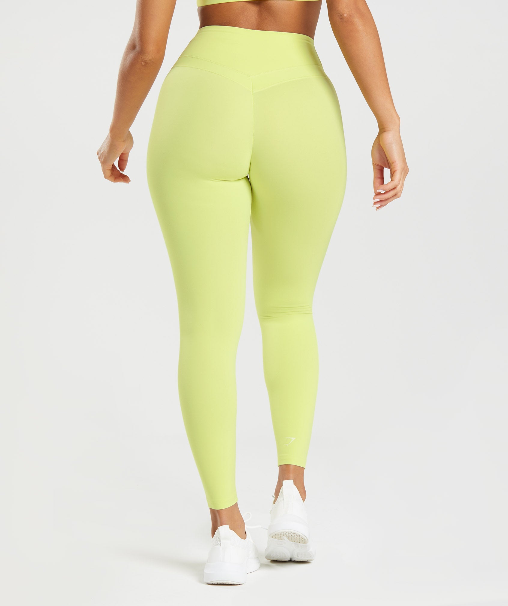 Gymshark Whitney High Rise Leggings - Sea Kelp Green