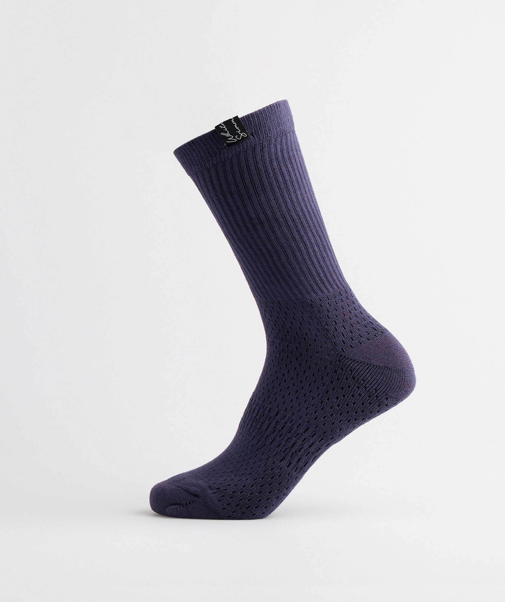 Whitney Tab Crew Socks 1pk in Indigo Navy - view 1