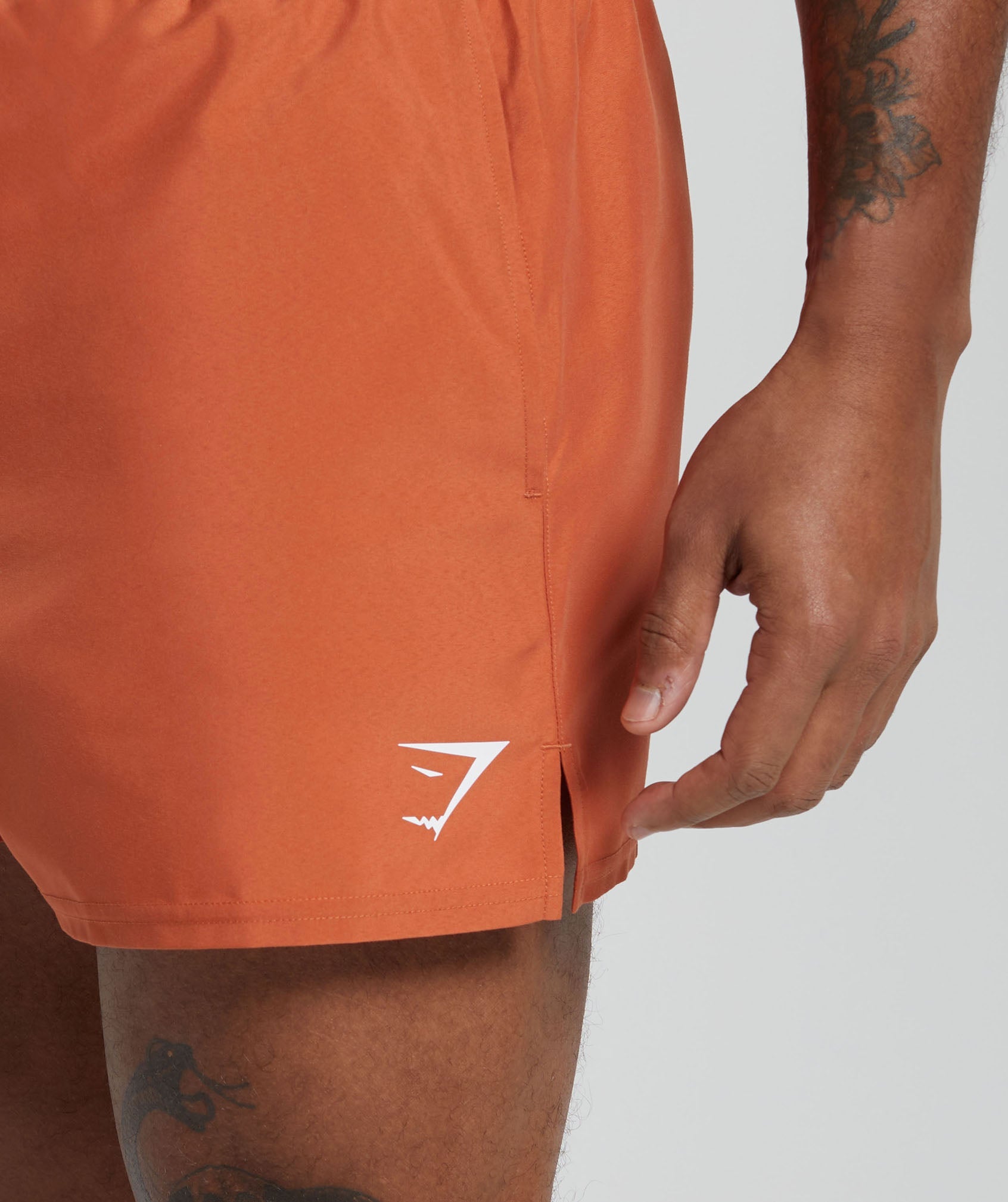 3" Swim Shorts in Muted Orange - view 5