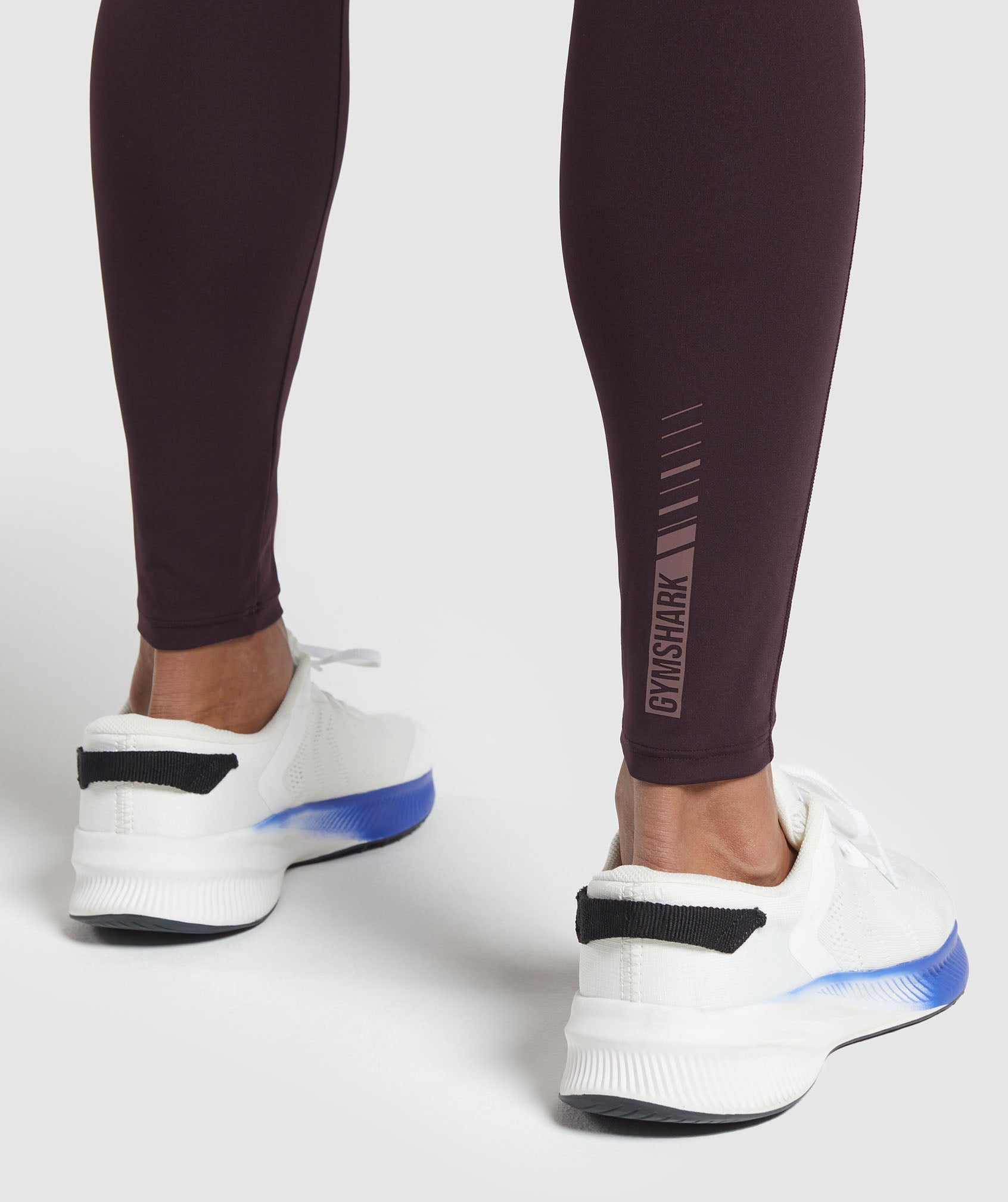 Apex Run Tights in Plum Brown - view 7