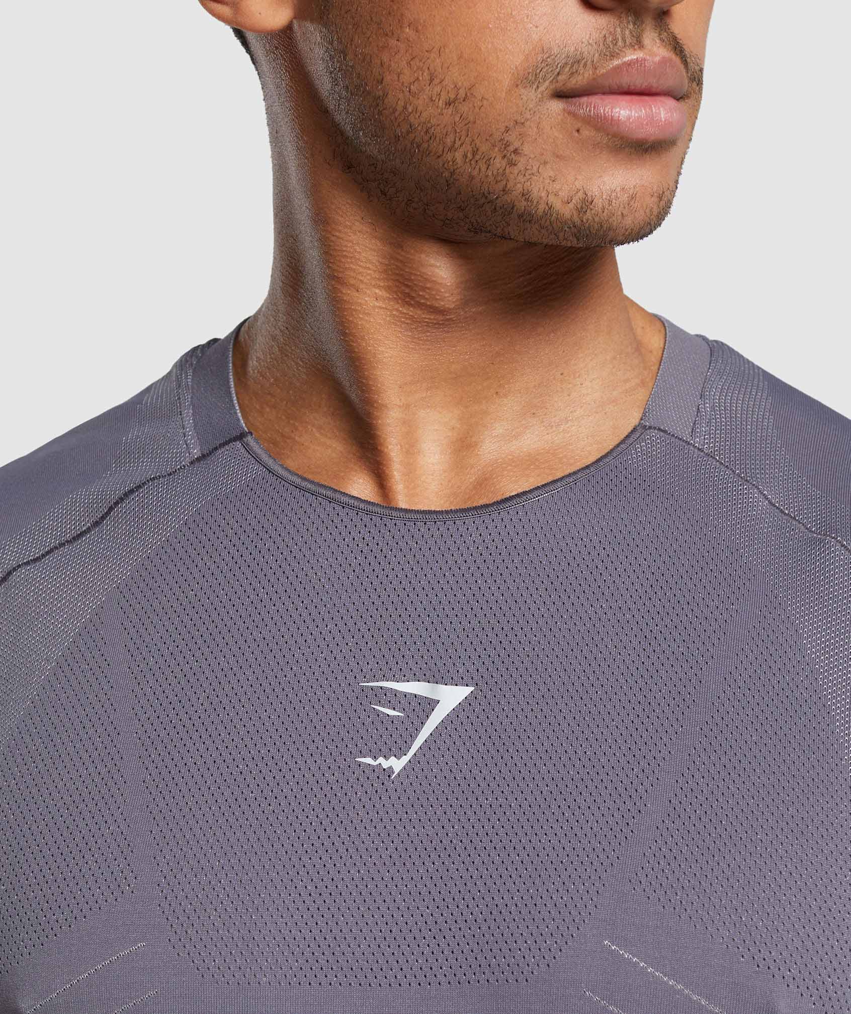 Apex Seamless Tank in Dark Grey/Light Grey - view 5